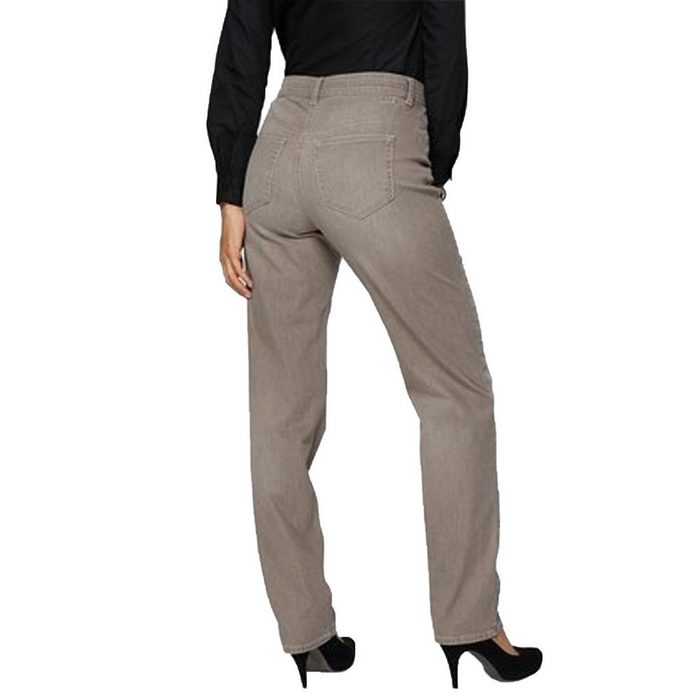 MAC Regular-fit-Jeans MAC Stella 5-Pocket-Hose zeitlose Damen Jeans Freizeit-Hose Hellbraun