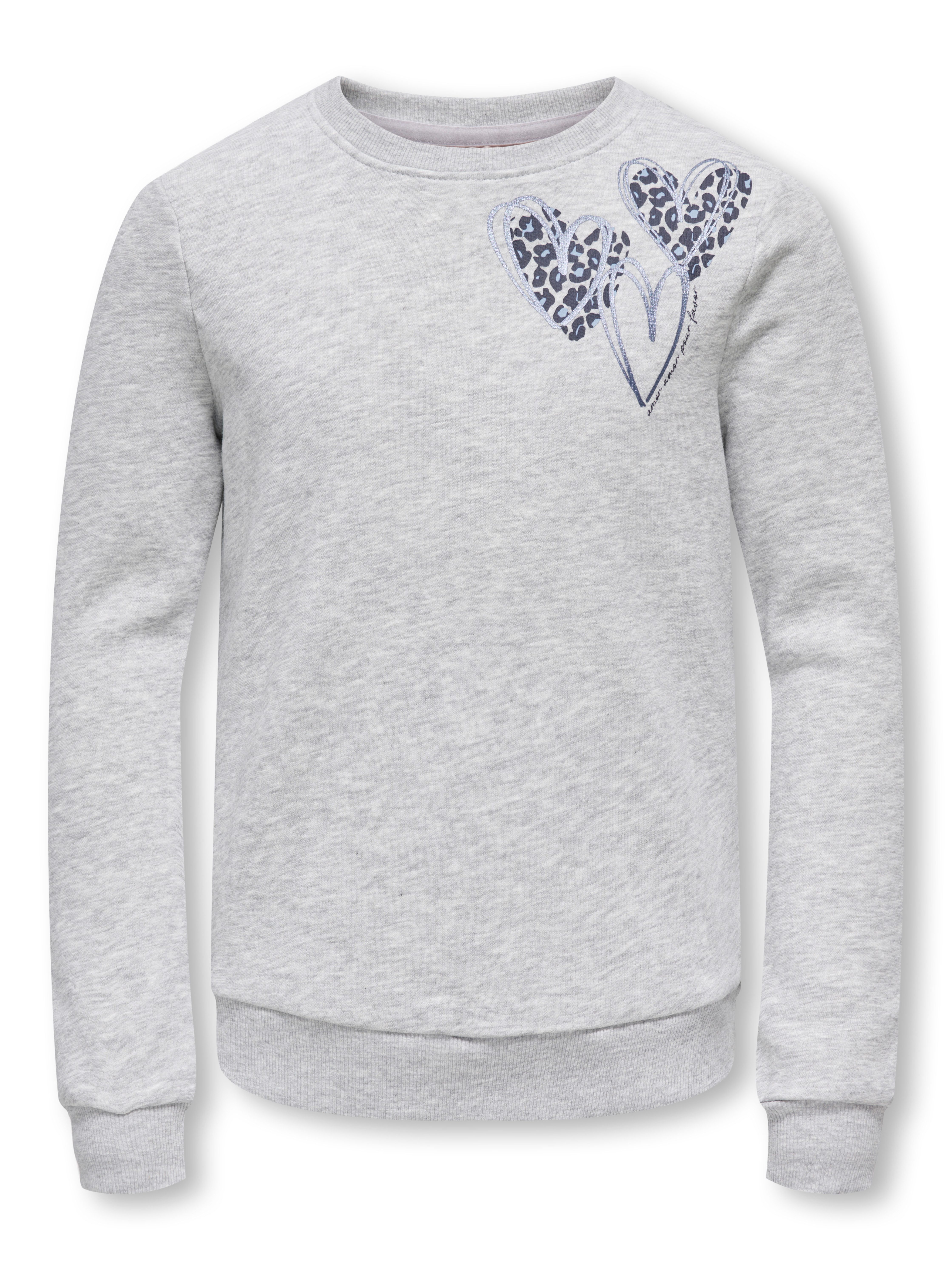 KIDS ONLY Sweatshirt KOGMARY LIFE L/S O-NECK BOX SWT mit tollem Folienprint