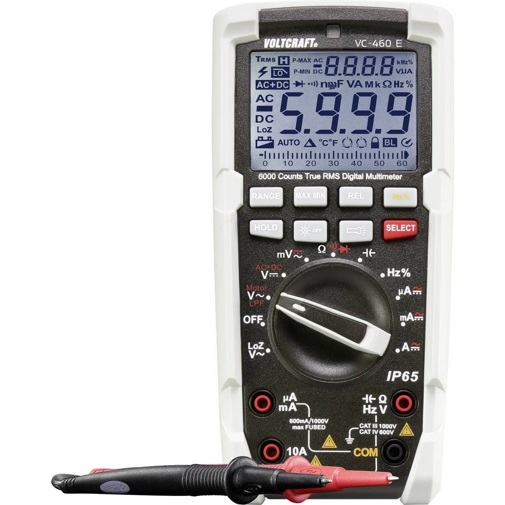 Strahlwassergeschützt VOLTCRAFT Multimeter Multimeter, (IP65)