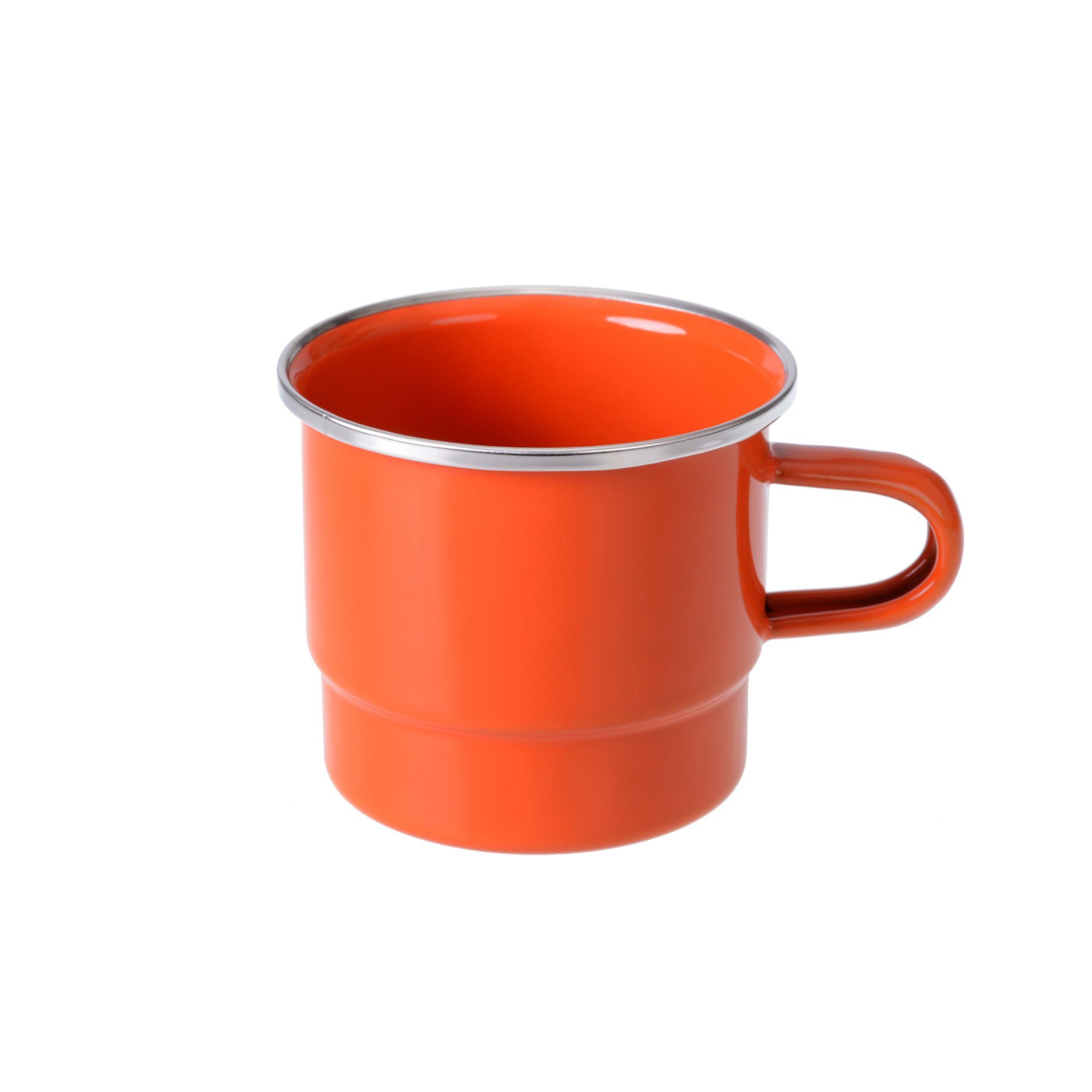 GRÄWE Geschirr-Set GRÄWE Stapelbecher emailliert 8 cm, Stahlblech