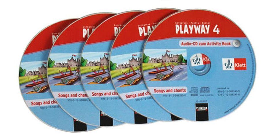 Hörspiel-CD Playway ab Klasse 1. 4. Schuljahr. Schüler-Audio-CD 5er-Pack