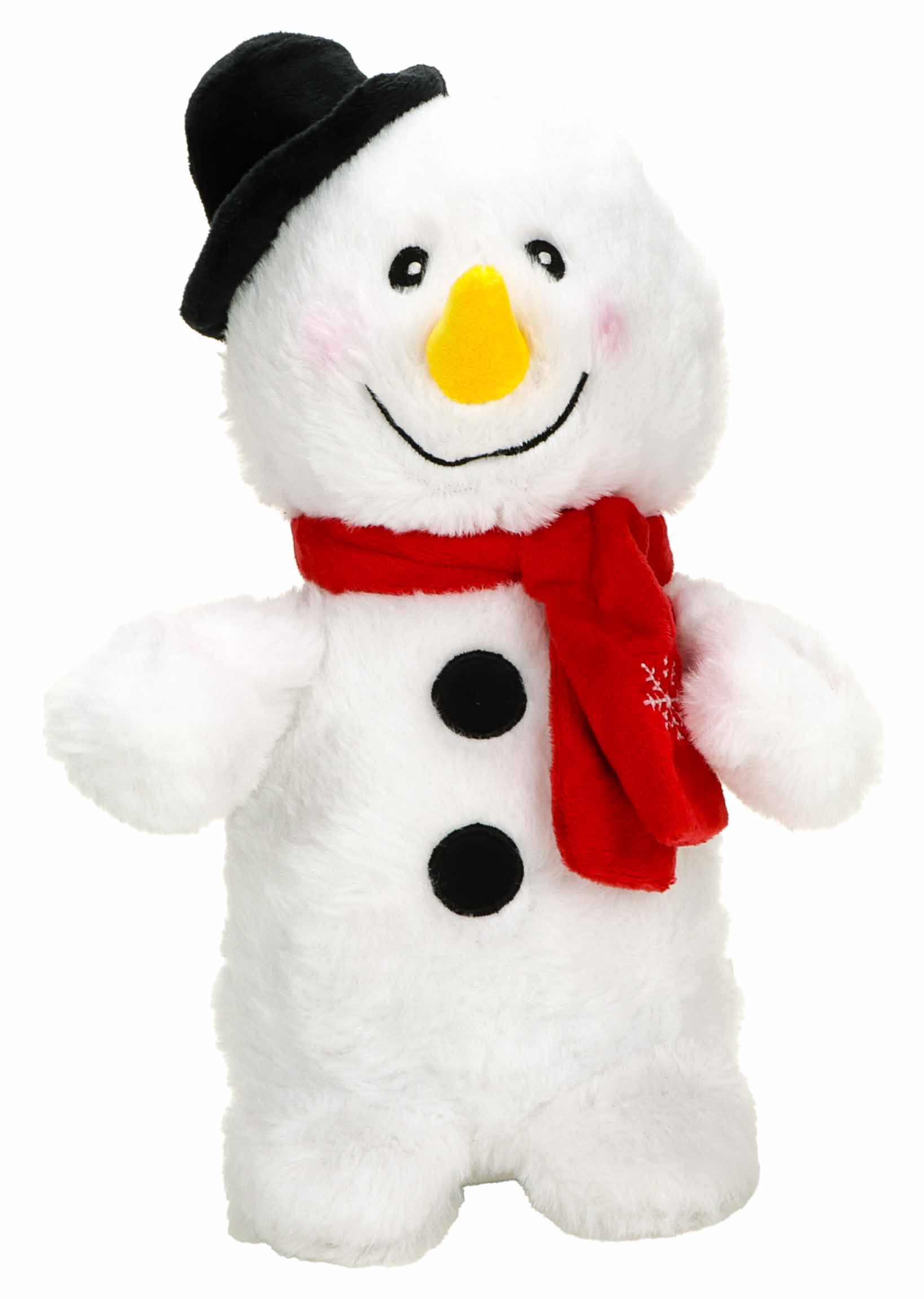 christmas gifts Weihnachtsfigur Plüsch-Schneemann Weihnachtsfigur die tanzt und "Jingle Bells" singt, Schneemann mit Jingle Bells Musik