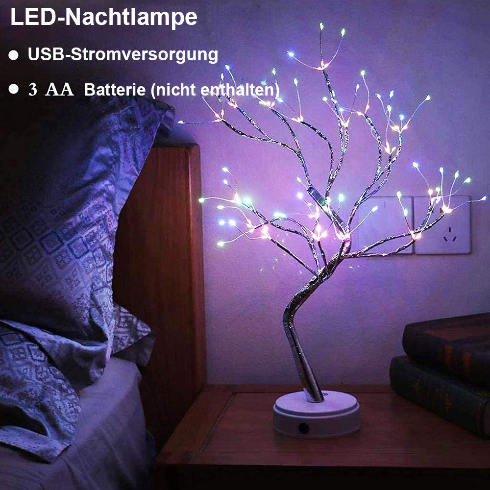 Rosnek LED Nachtlicht DIY, Touch-Schalter, Batterie/USB, für Weihnachten Ge günstig online kaufen