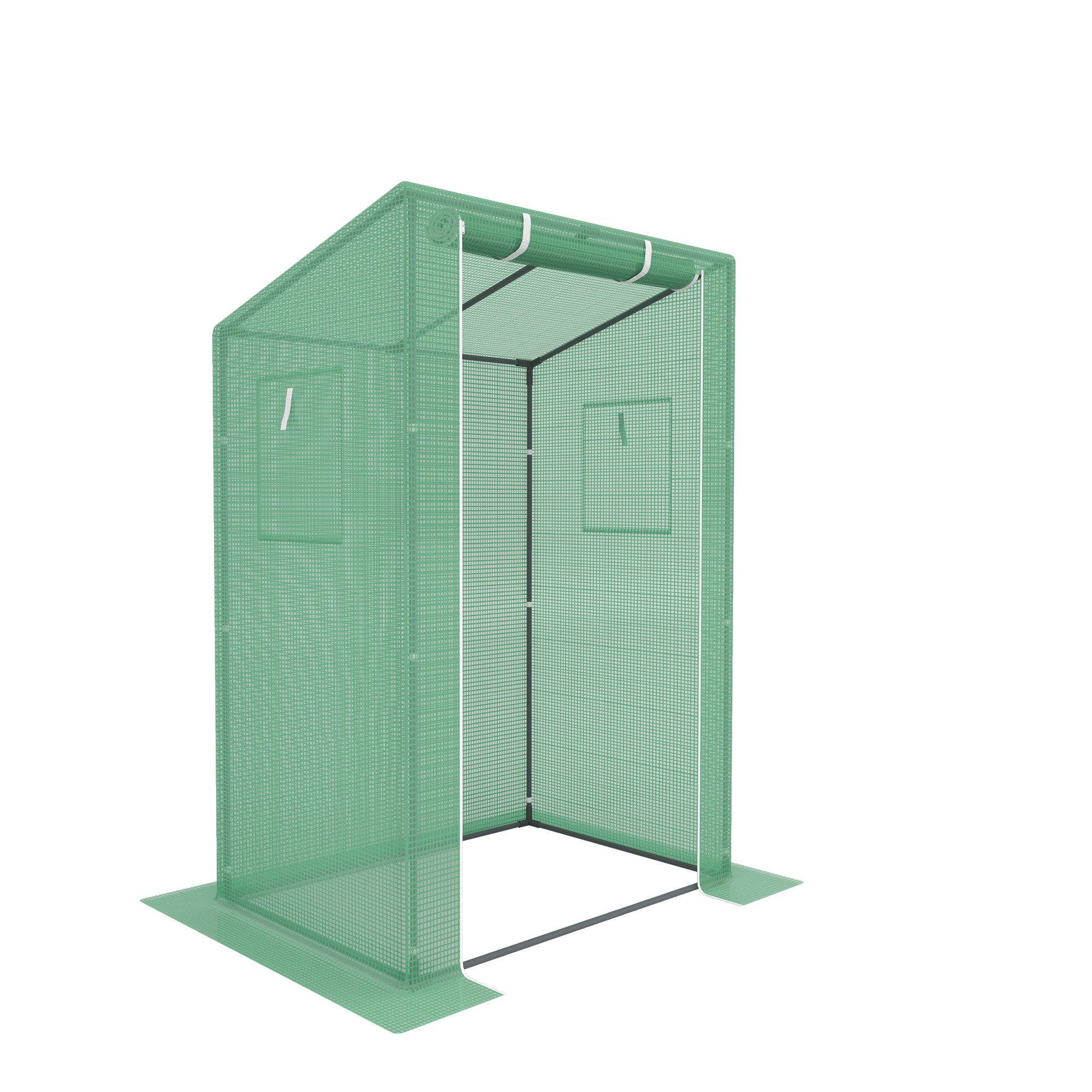 KONIFERA Foliengewächshaus Huelva, BxTxH: 100x77x150/130 cm