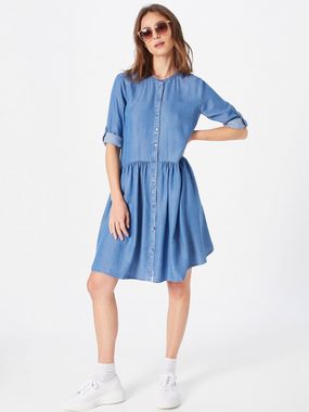 TOM TAILOR Denim Blusenkleid (1-tlg) Drapiert/gerafft