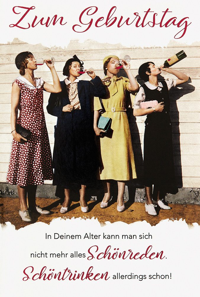 BSB Grußkarten Geburtstag - Premium Line - Glückwunschkarte im Format 11,5 x 17 cm