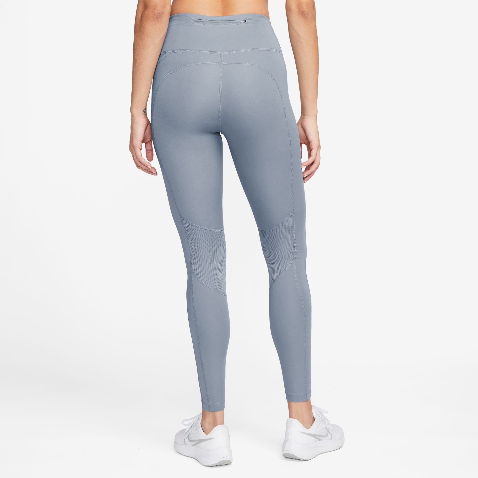 FAST POCKET SLATE/REFLECTIVE Lauftights LEGGINGS MID-RISE ASHEN RUNNING SILV EPIC WOMEN'S Nike