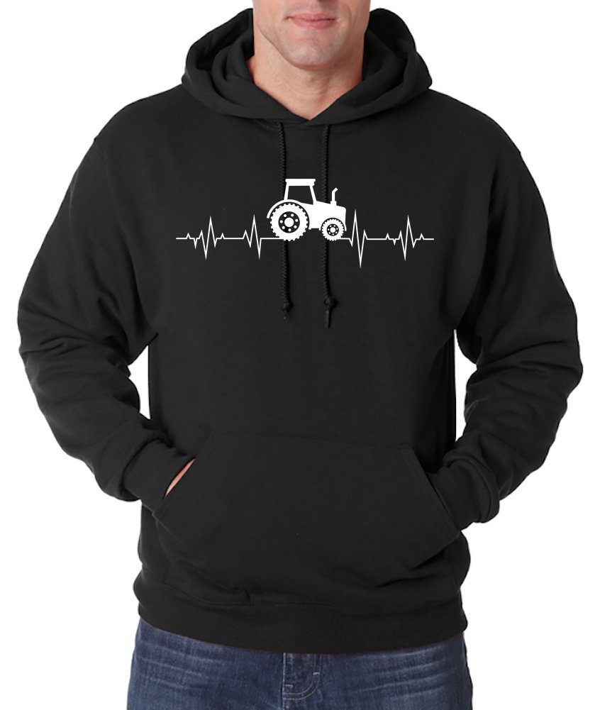 Youth Designz Kapuzenpullover Heartbeat Traktor Herren günstig online kaufen
