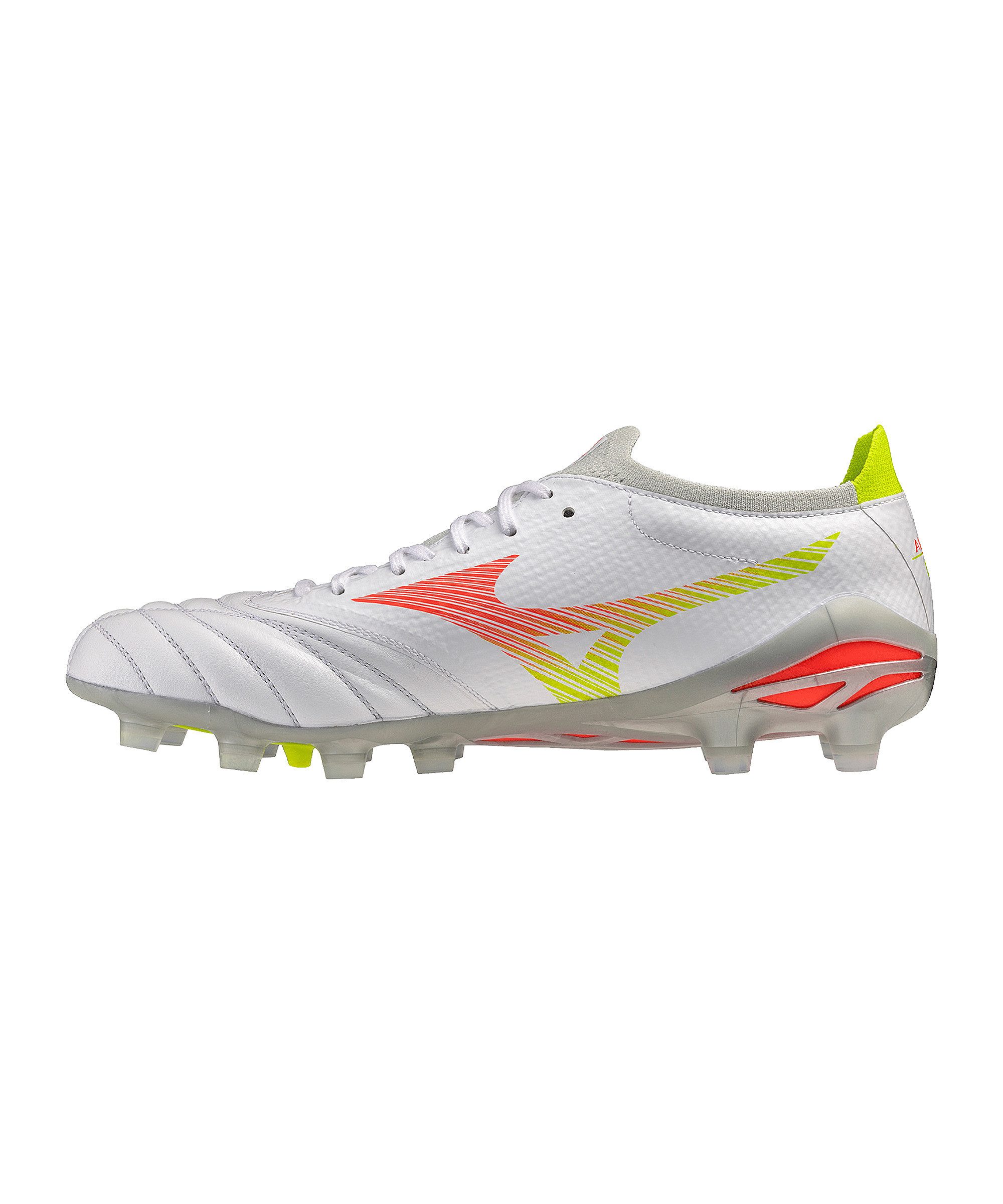 Mizuno Mizuno Morelia Neo V B Pro FG Prism Weiß Unisex Fußballschuh