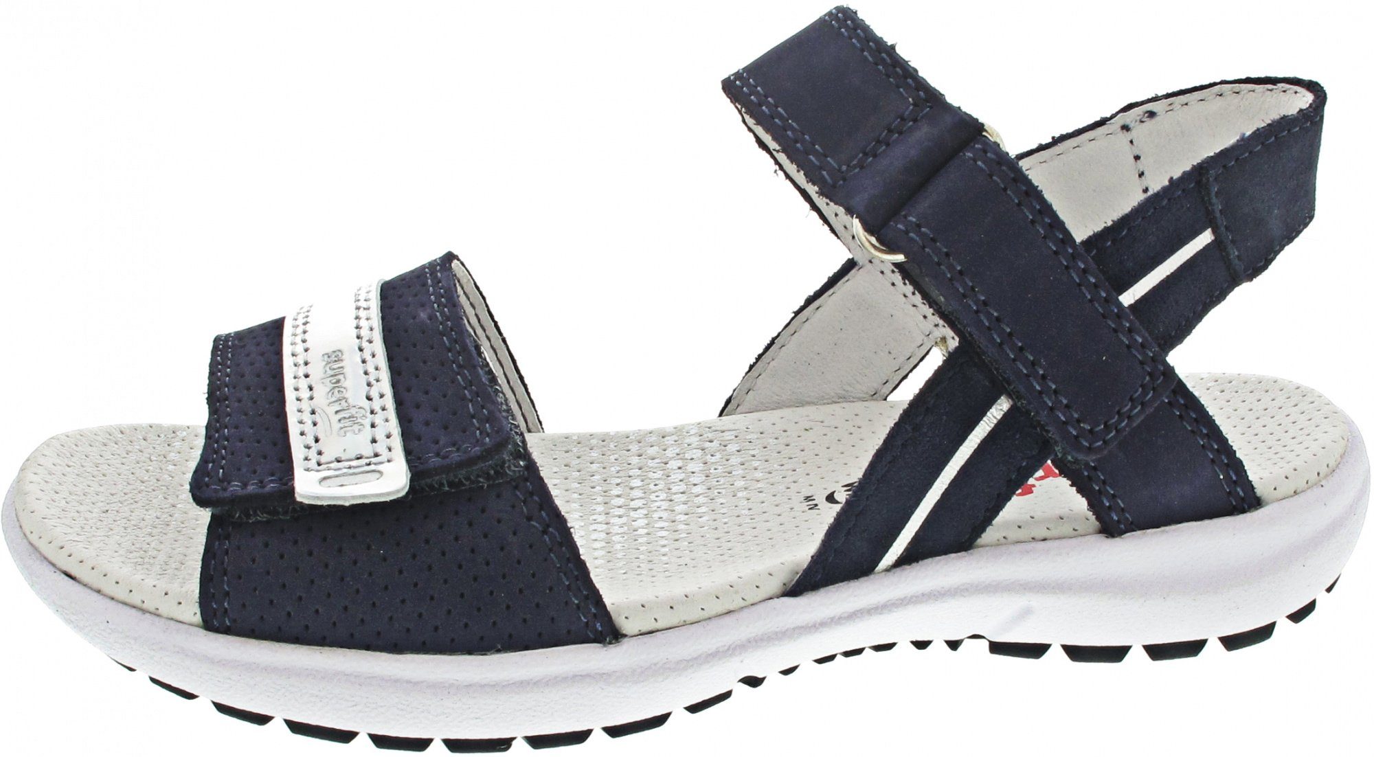 superfit Rainbow Mädchen Sandalen in Schwarz