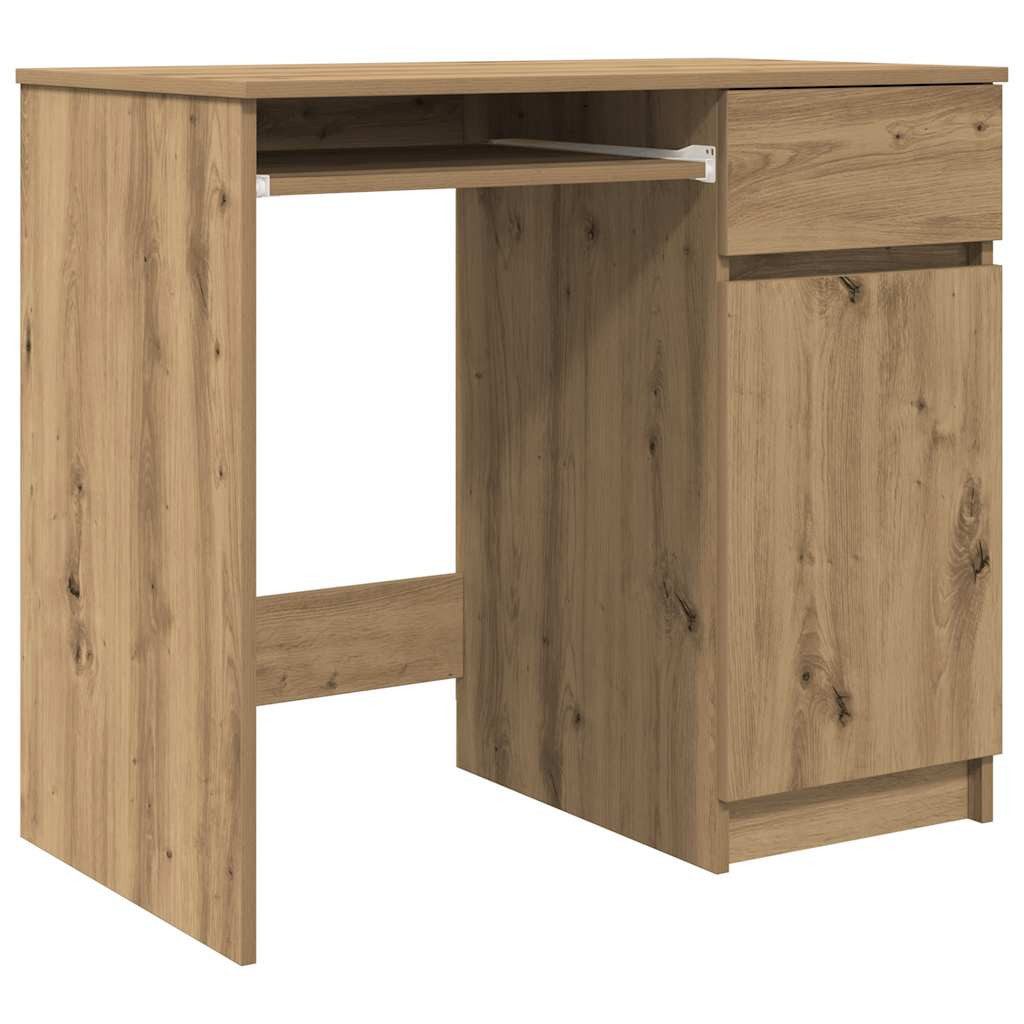 vidaXL Schreibtisch Schreibtisch Artisan-Eiche 86x49x76 cm günstig online kaufen