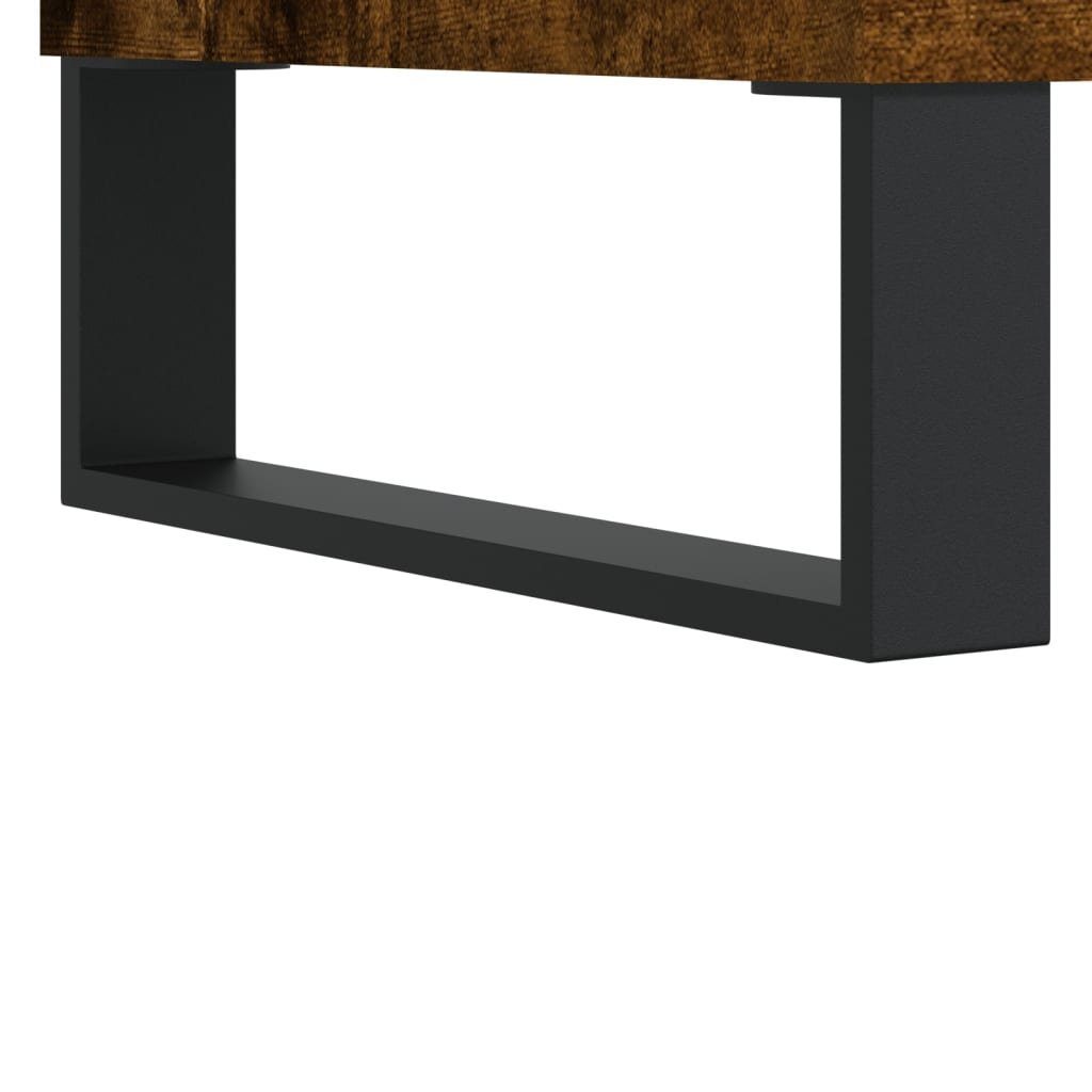 vidaXL Sideboard Sideboard Räuchereiche 69,5x34x90 St) (1 Holzwerkstoff cm