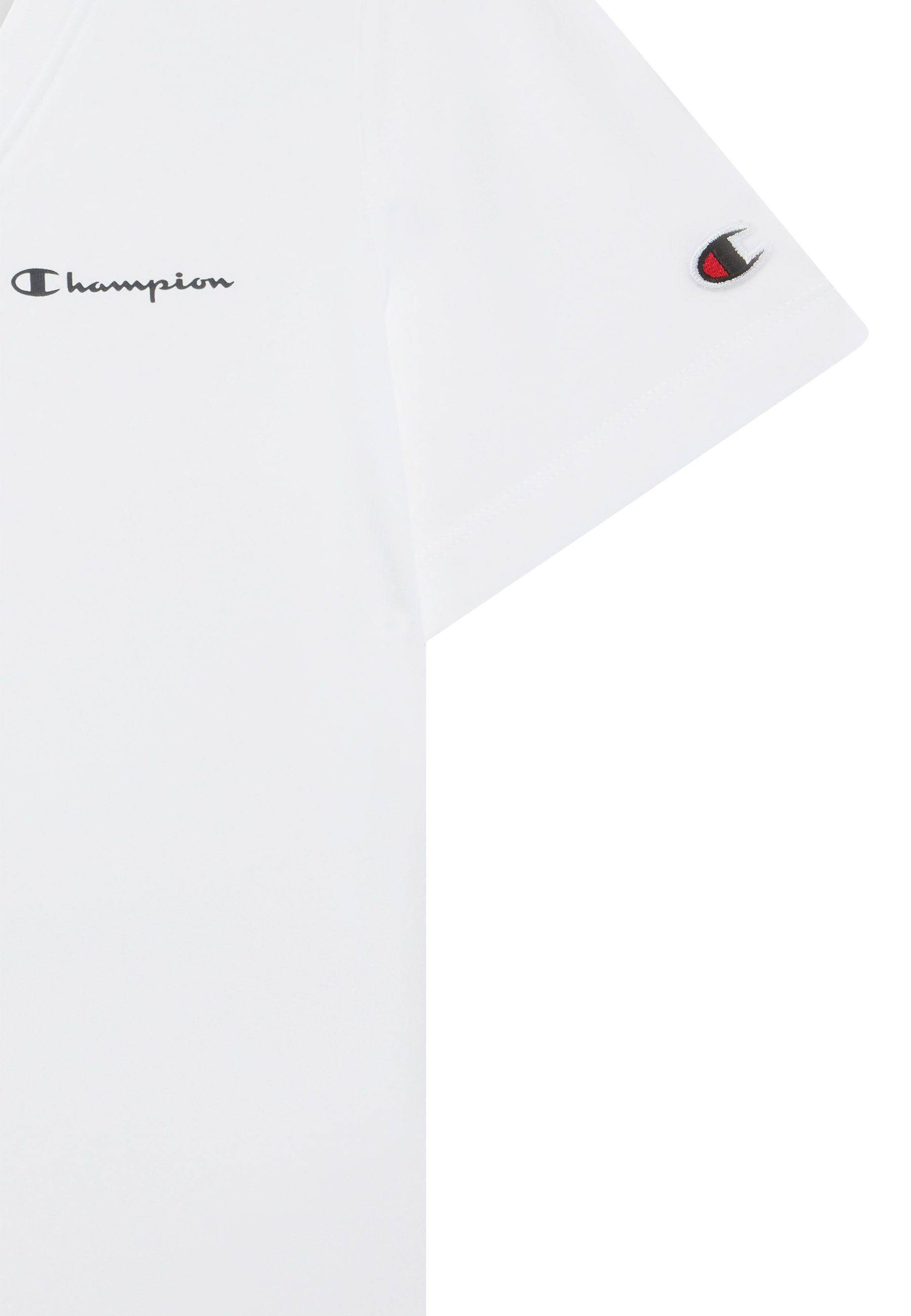 Champion T-Shirt ICONS CONTRAST V-Neck T-Shirt sportlicher Stil, für sportliche Aktivitäten, Kurzarmdesign