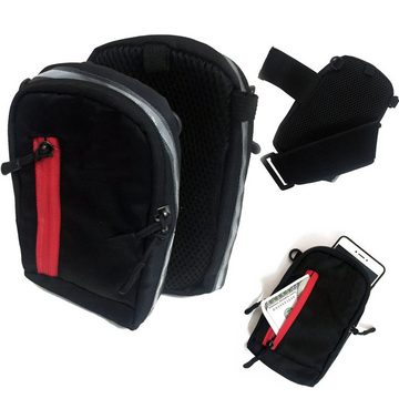 K-S-Trade Kameratasche für Ricoh WG-80, Fototasche Kameratasche Gürteltasche Schutz Hülle Case bag