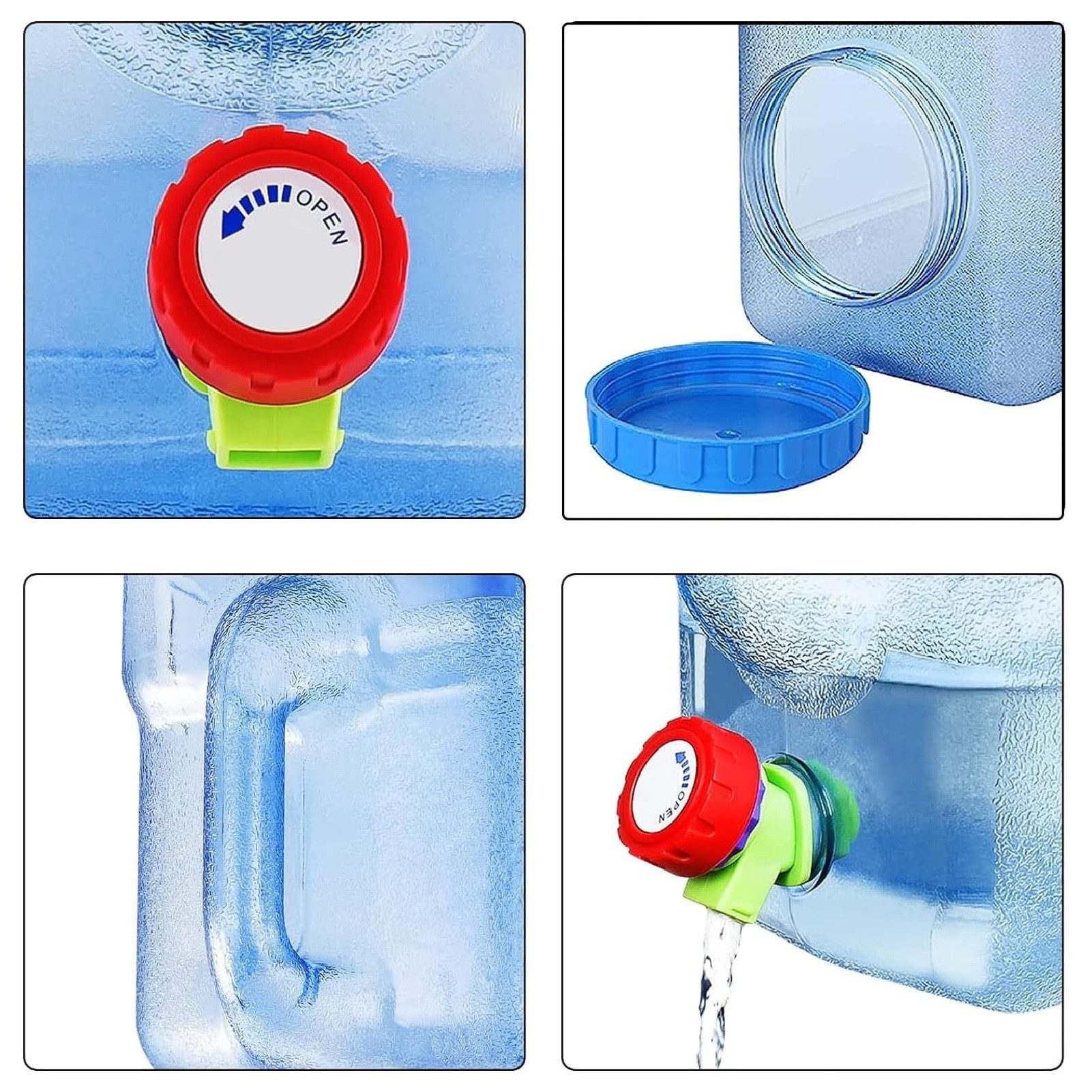 Youyijia Outdoor-Flaschenkühler Screw Lid Water Container Drinking Water Container Water Tank – Bild 3 von 5