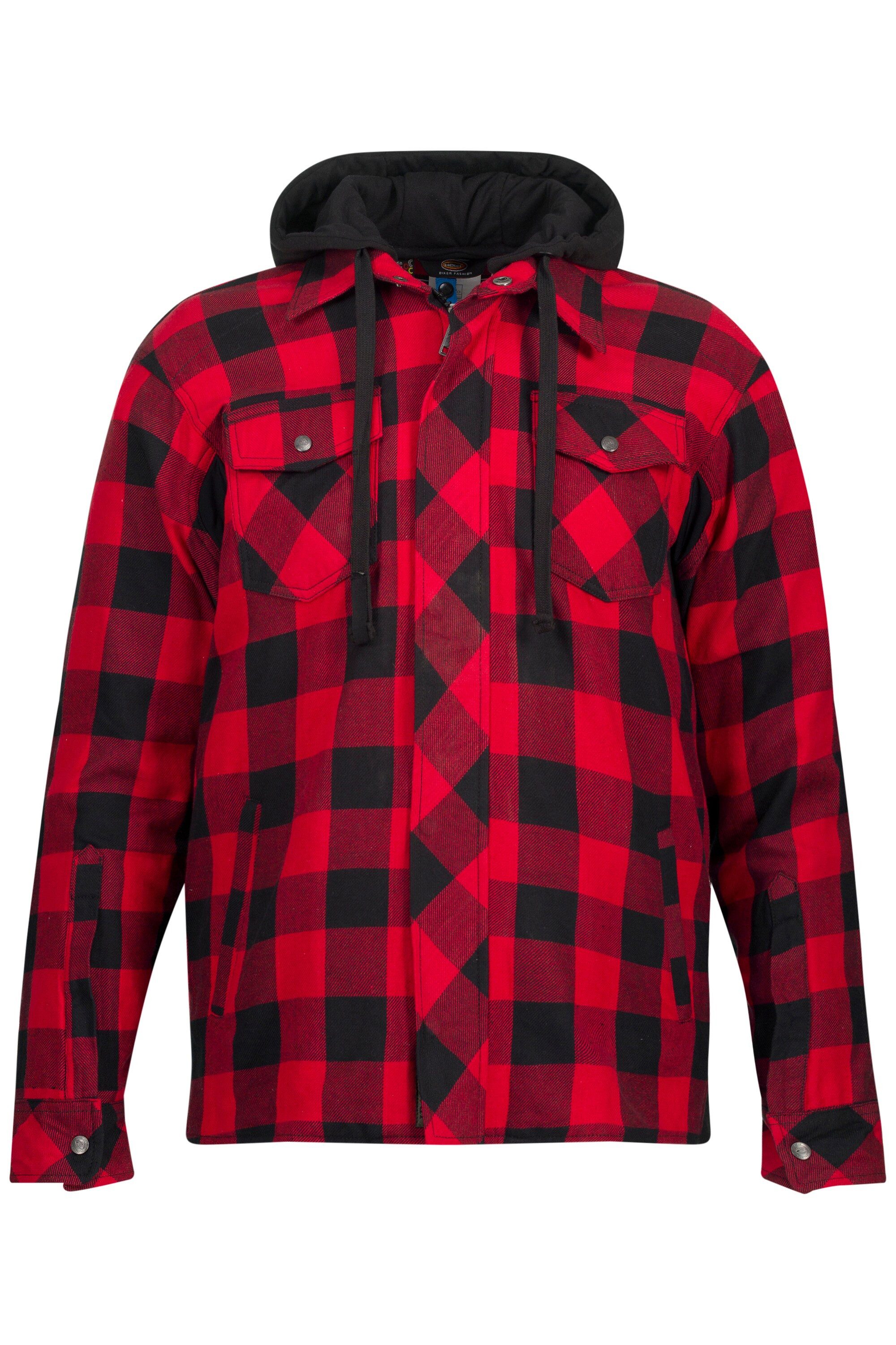JP1880 Parka Motorrad-Jacke Lumberjack Flanellhemd günstig online kaufen