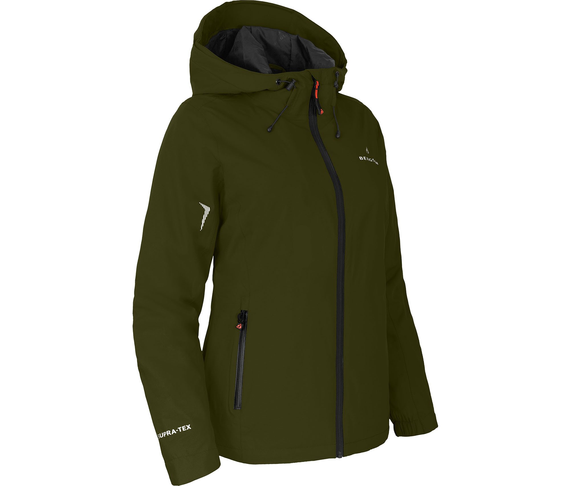 Bergson Regenjacke HELLI THERMO Damen Regenjacke, leicht wattiert, 12000 mm günstig online kaufen