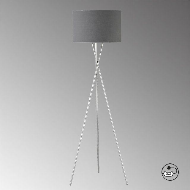 SCHÖNER WOHNEN-Kollektion Stehlampe Pina, Ein-/Ausschalter, max. Brennstelle) W. 40,0 (pro E27-Fassung Leuchtmittel, ohne