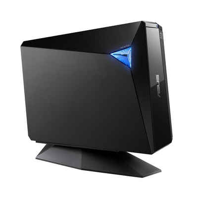 Asus BW-16D1H-U Pro Blu-ray-Brenner (externer Blu-Ray Brenner, Schwarz, Diamantenoptik, Ästhetisches Design)