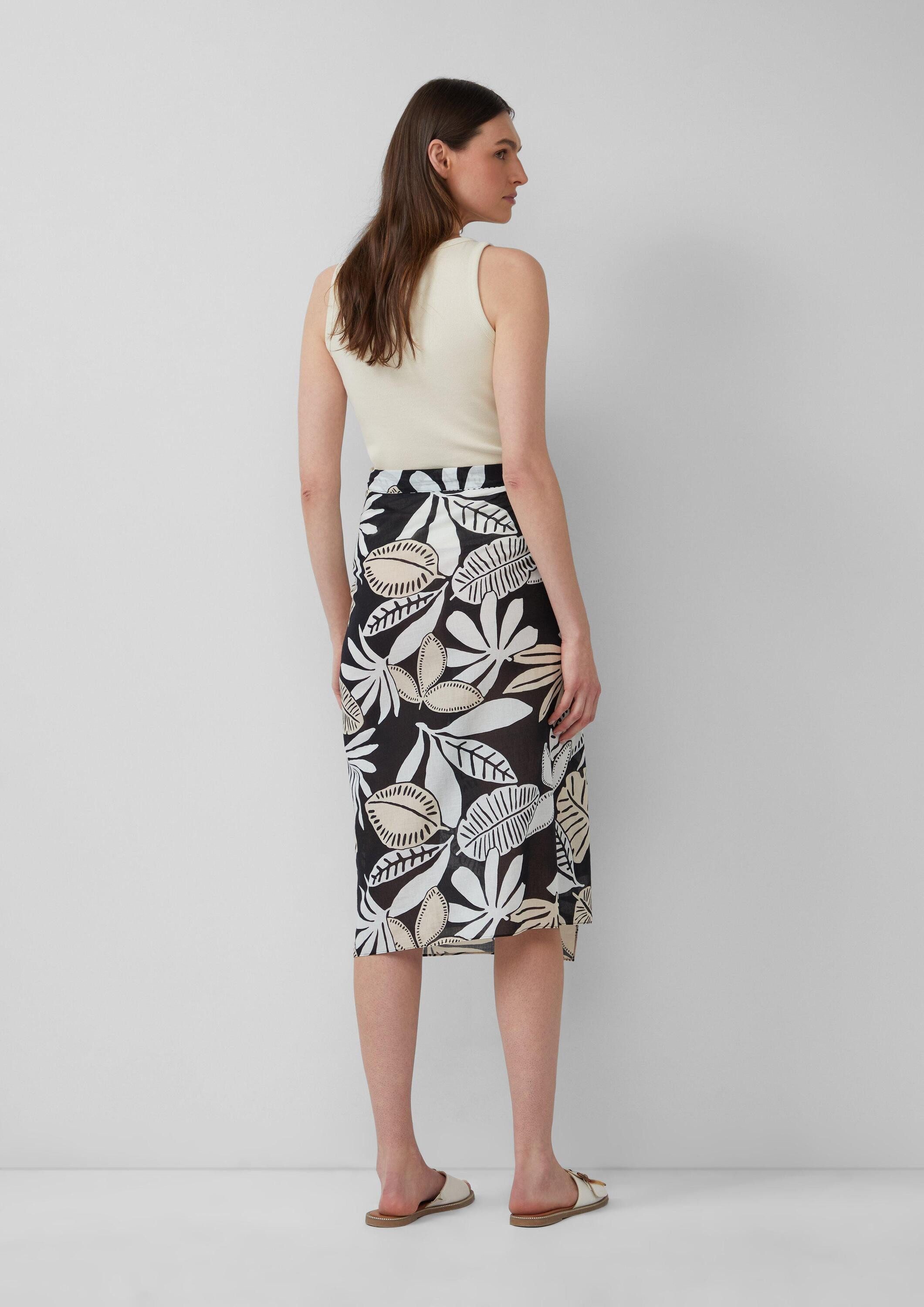 s.Oliver Midirock Indoor-Poncho Pareo mit Artwork