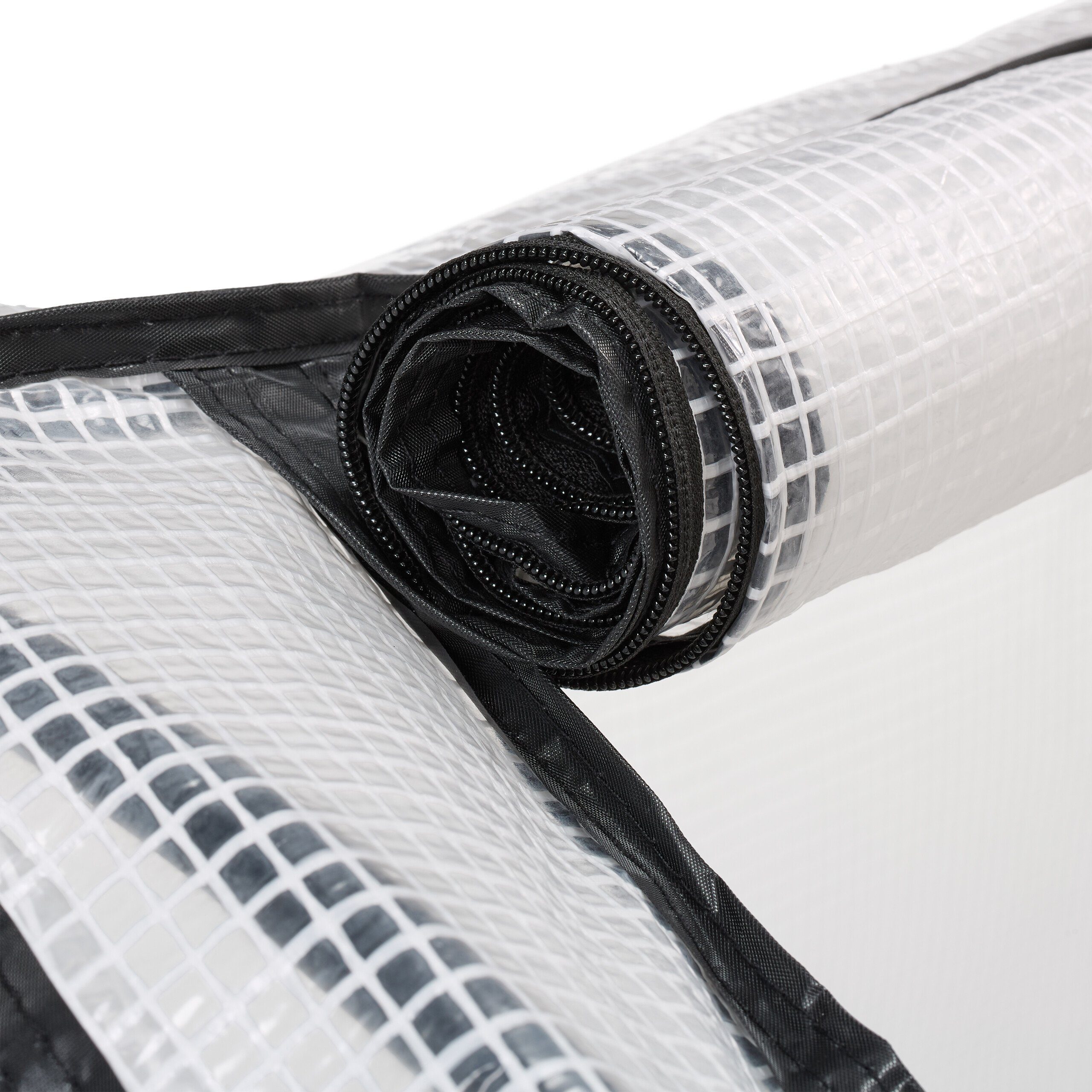 relaxdays Frühbeetaufsatz Frühbeet mit PE-Folie