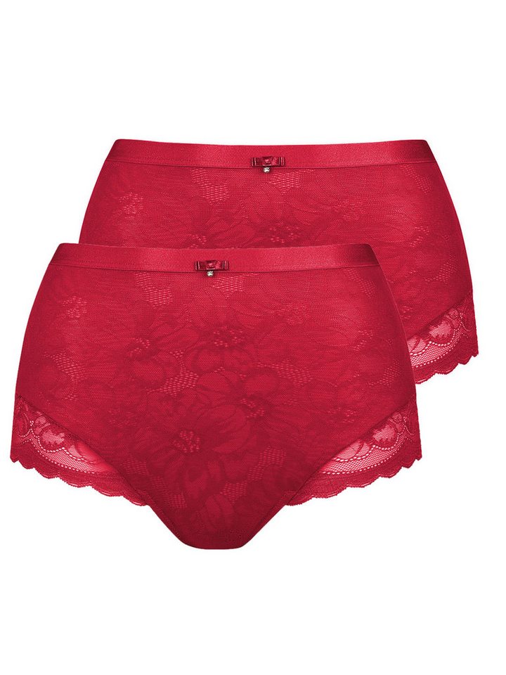 Lisca Taillenslip 2er Pack Damen Taillenslip Evelyn (Spar-Set, 2-St) Zwickel