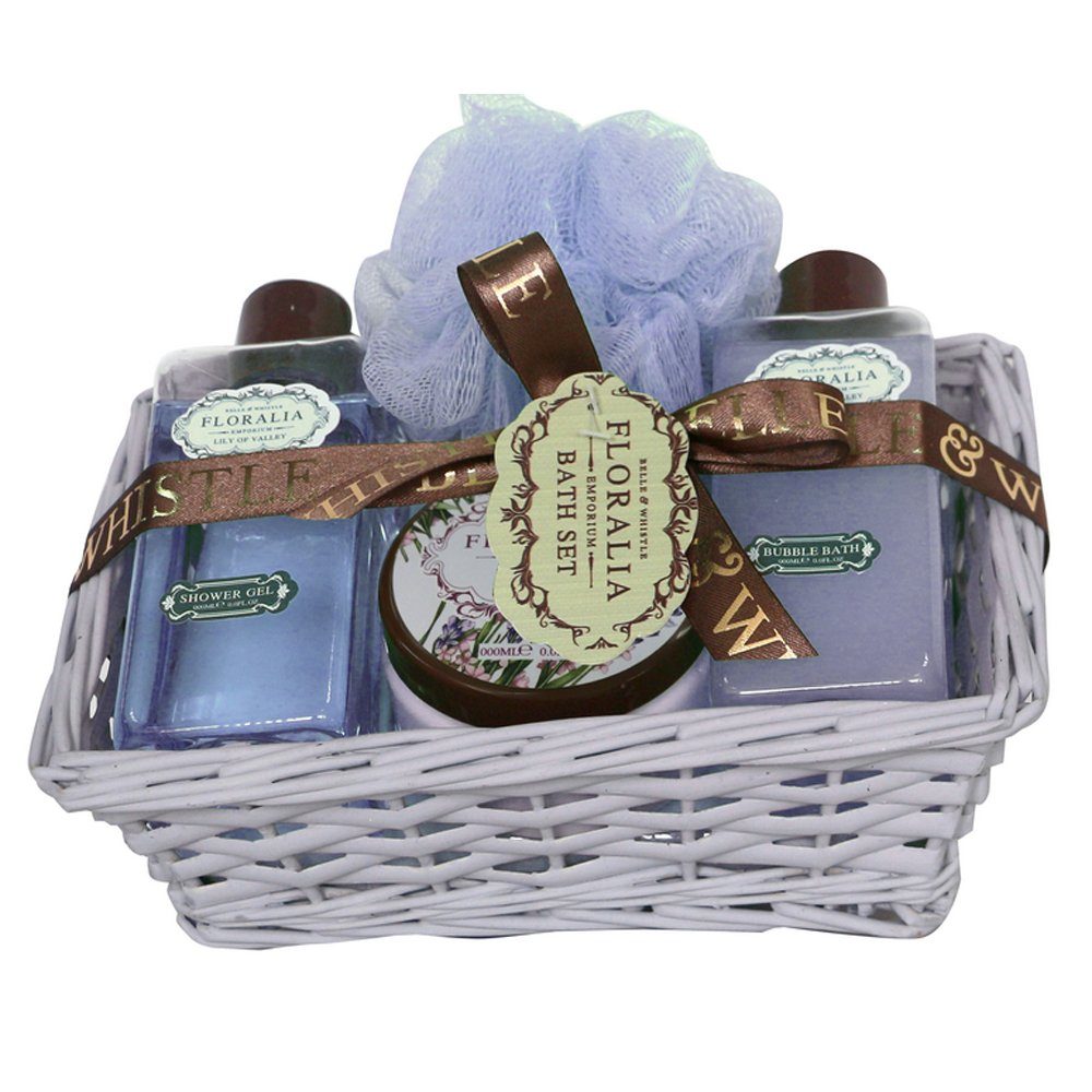 GLOSS! Pflege-Geschenkset, 4-tlg., 4-teilig mit u.a. Schaumbad und Bodylotion