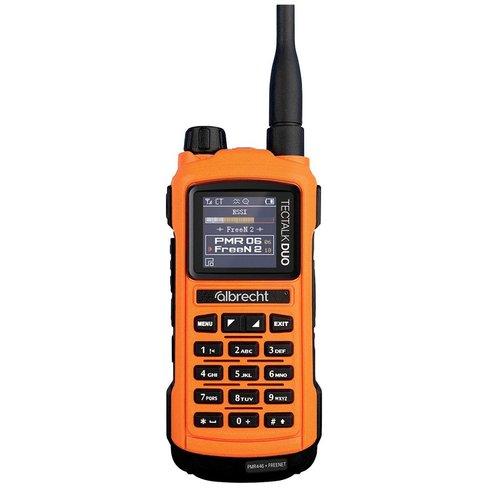Albrecht Walkie Talkie Albrecht Tectalk Duo 29149 PMR/Freenet-Handfunkgerät