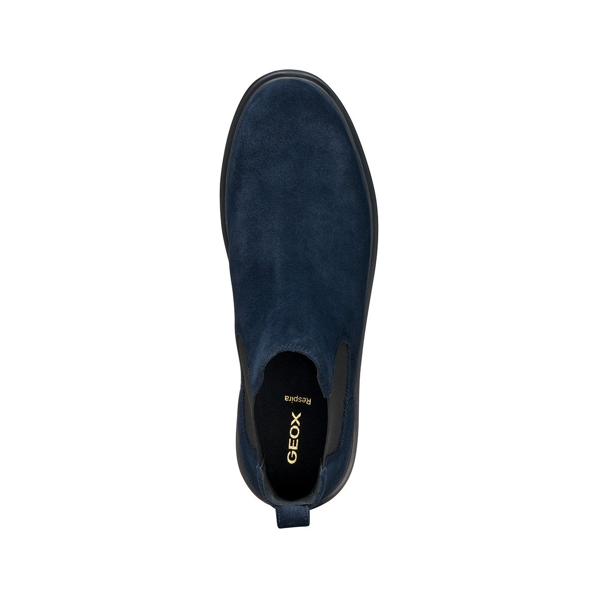 Geox GEOX MASSIMIANO, Stiefeletten, Chelsea Boots, Blau, Herren Stiefelette