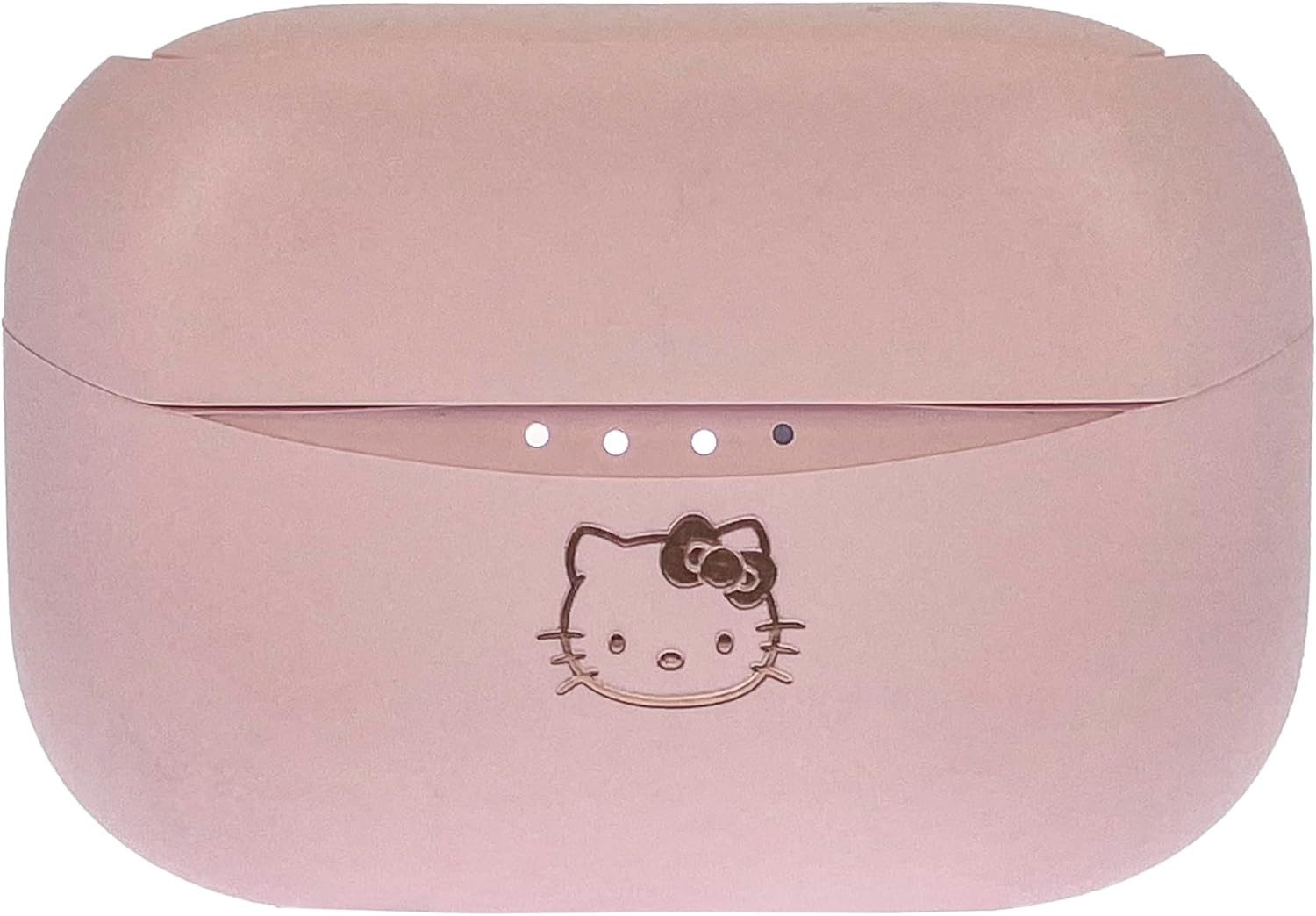 OTL Technologies Hello Kitty Wireless Bluetooth Kopfhörer für Kinder, mit Ladegehäuse Kinder-Kopfhörer (Nein, Bluetooth, USB-C)