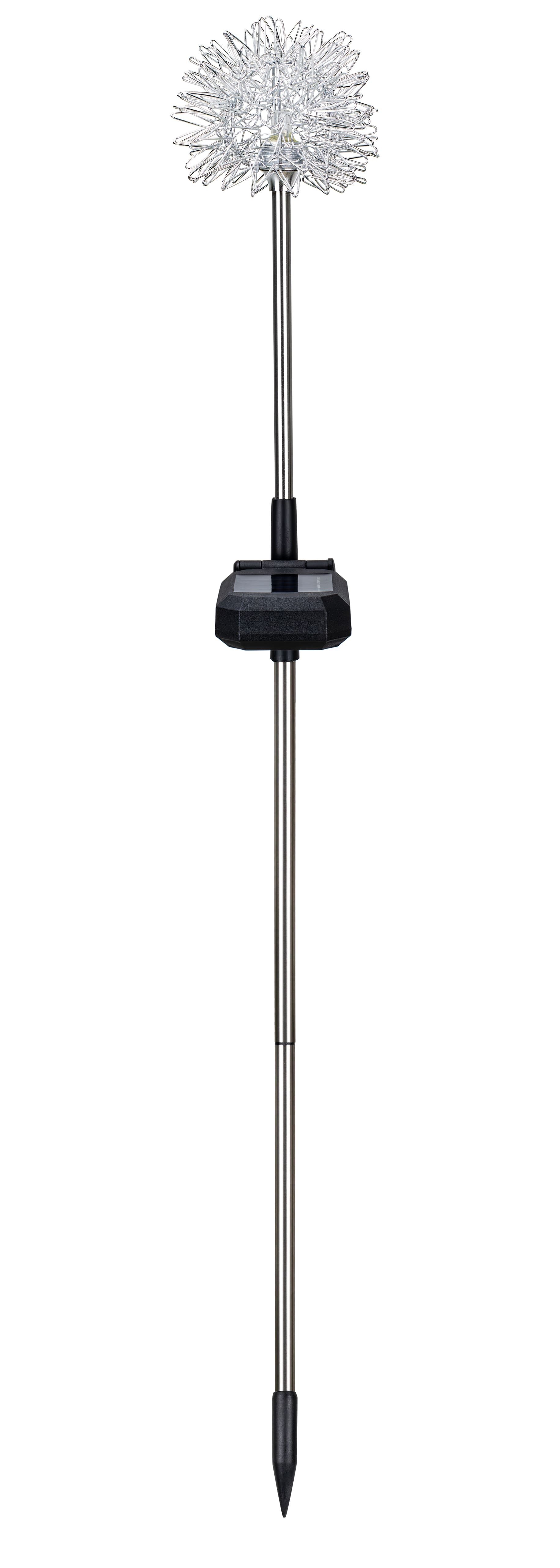 Northpoint Gartenstecker Solar LED Außenbereich wetterbeständig Pusteblume