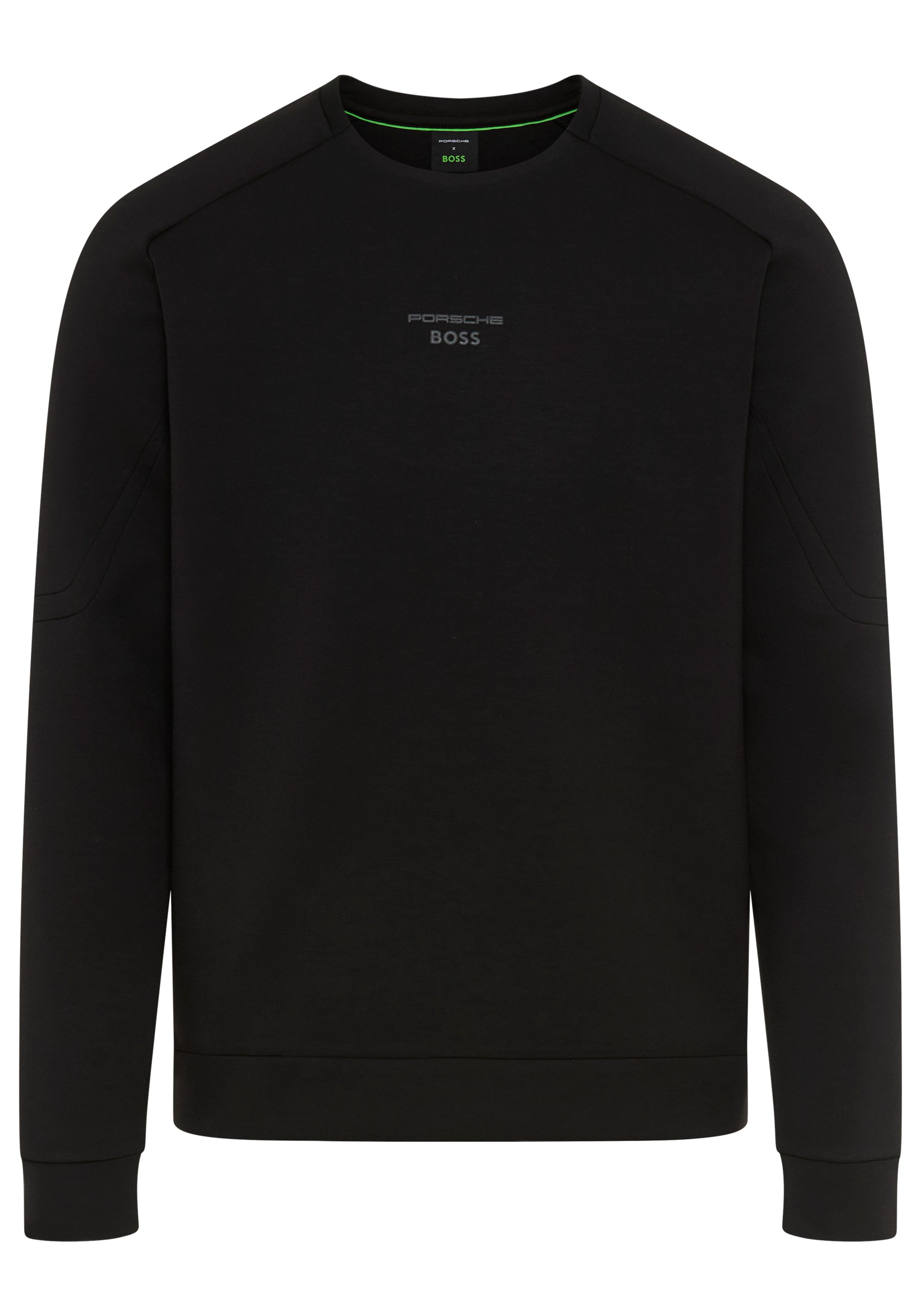BOSS GREEN Sweatshirt Porsche Spirit 70 Capsule Collection Premium Herrenmode Innovative Geruchskontroll-Technologie HEIQ MINT – Bild 4 von 5