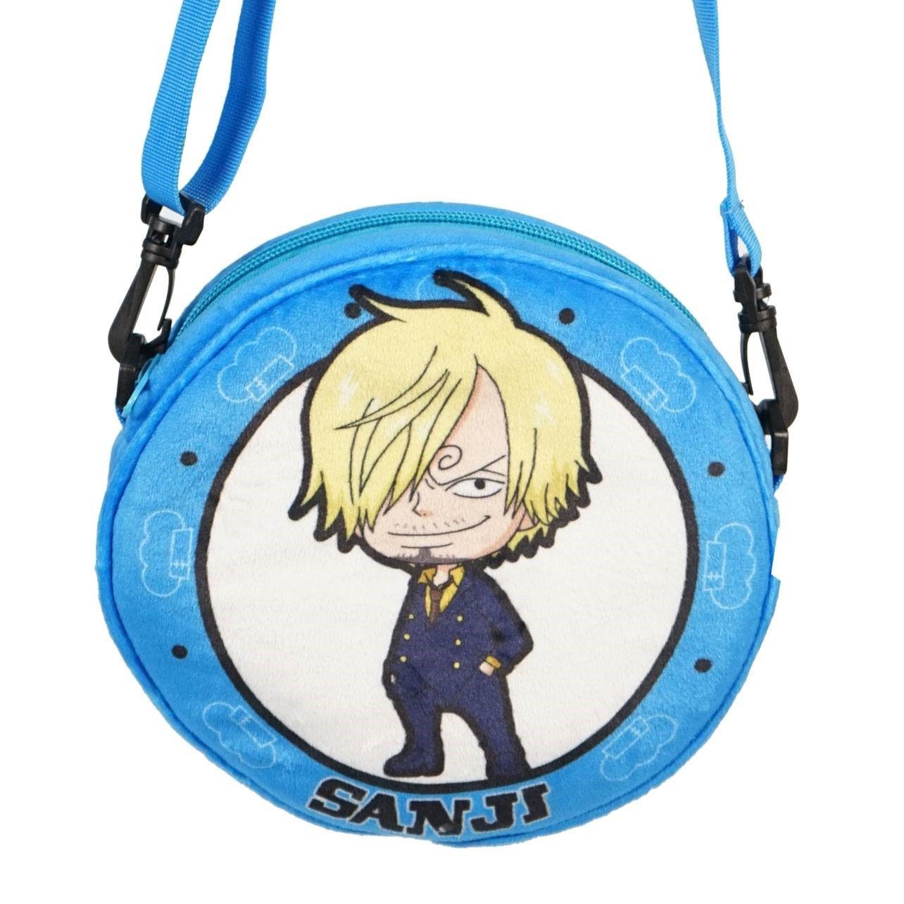 Sakami Merchandise Umhängetasche One Piece Sanji Schultertasche Handtasche Freizeittasche 21 x 21 cm