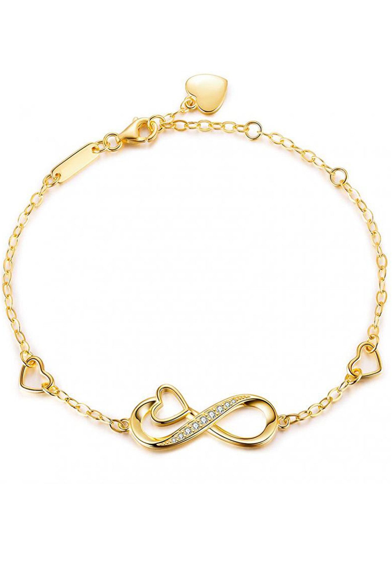 Limana Goldarmband verstellbar 925 Silber Gold günstig online kaufen