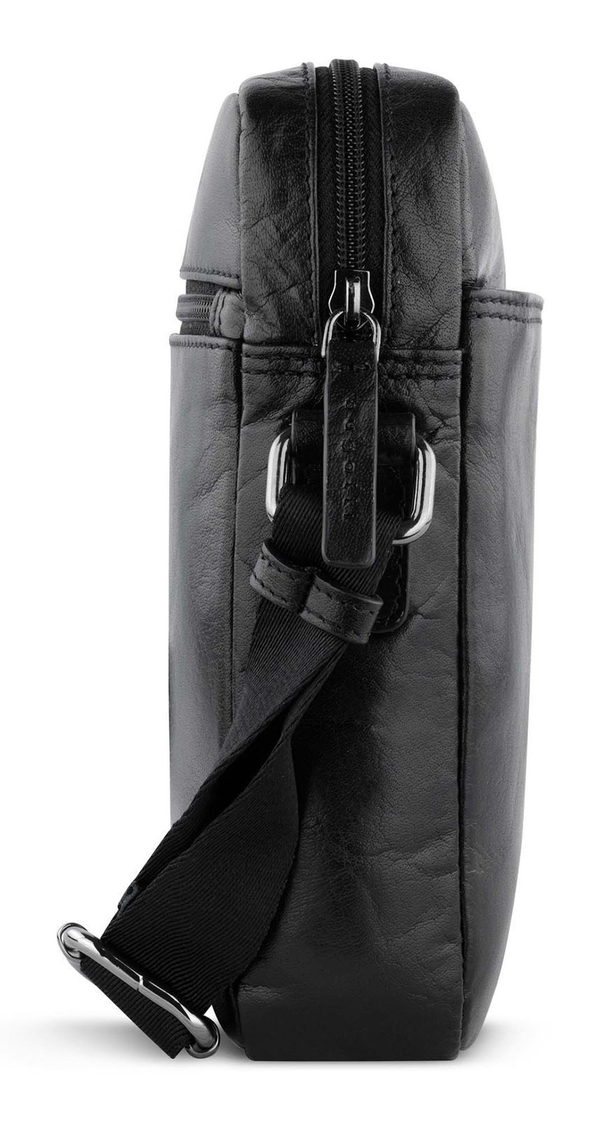 bugatti Umhängetasche Crossover Bag, aus echtem Büffelleder