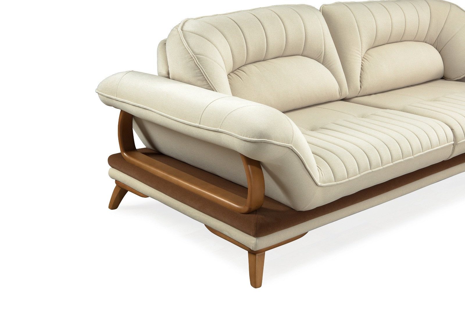 Polsterei Marya Polstergarnitur Melisa : 3+3-Sitzer Sofa + 1 Sessel, (Bringen Sie mit dem stilvollen Set Melisa, bestehend aus einem großzügigen 3+3-Sitzer Sofa und komfortablen Sesseln, Eleganz und Gemütlichkeit in Ihr Wohnzimmer., 3-tlg., Hochwertige Materialien, sorgfältige Verarbeitung und modernes Design), Höchster Sitzkomfort & langlebige Qualität