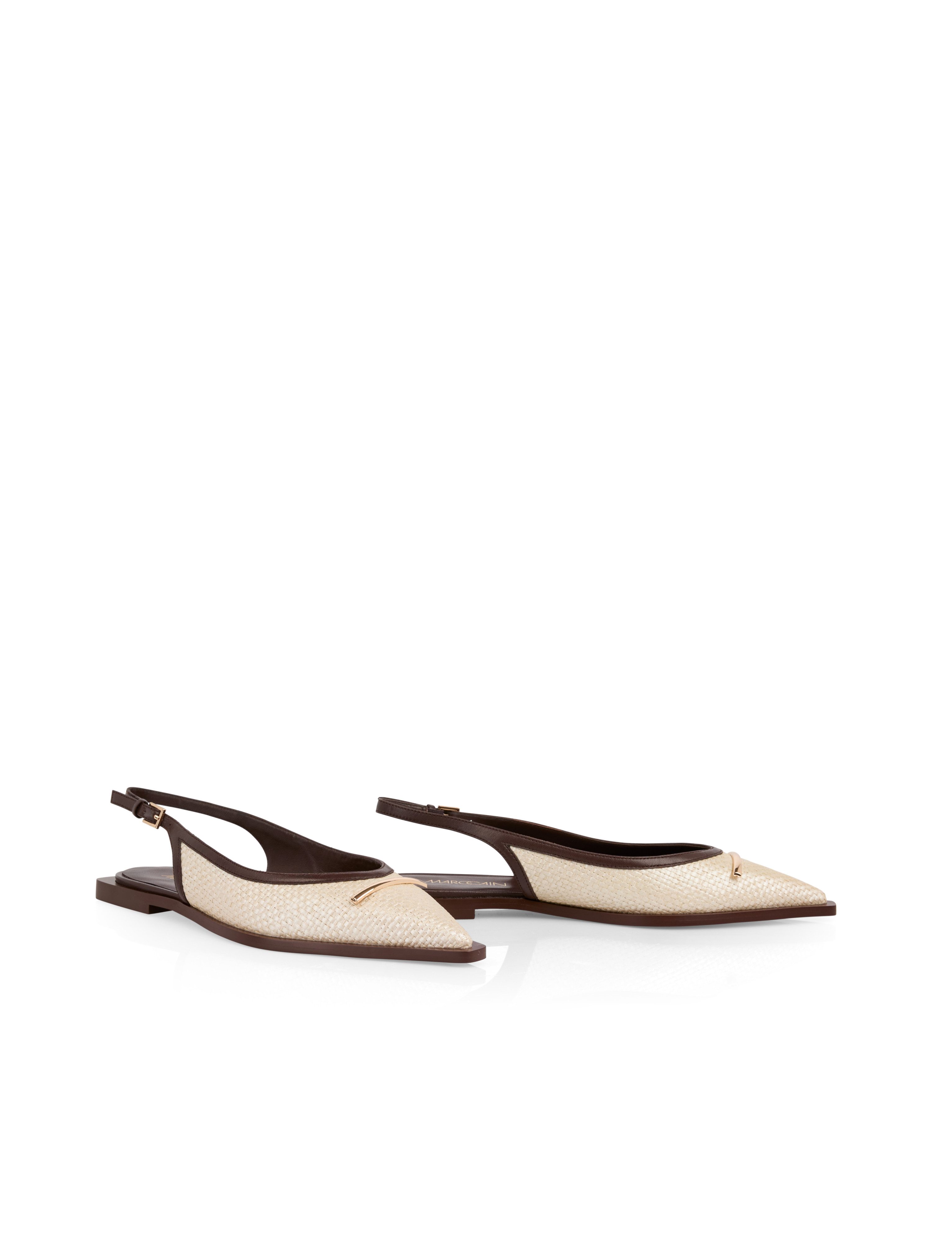 Marc Cain Collections Leo' Oasis Slingpumps Flats, Slingback, Businessschuh in spitzer Form