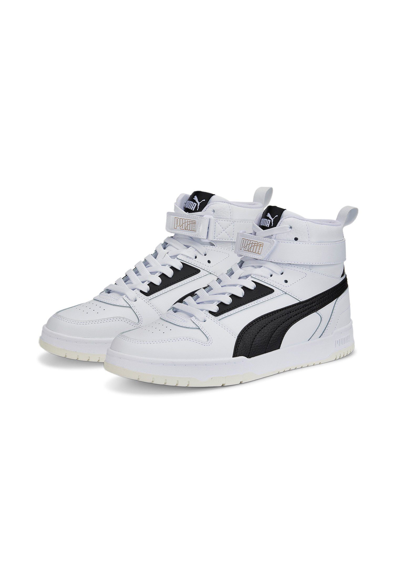 Puma White-Puma Black-Puma Team Gold