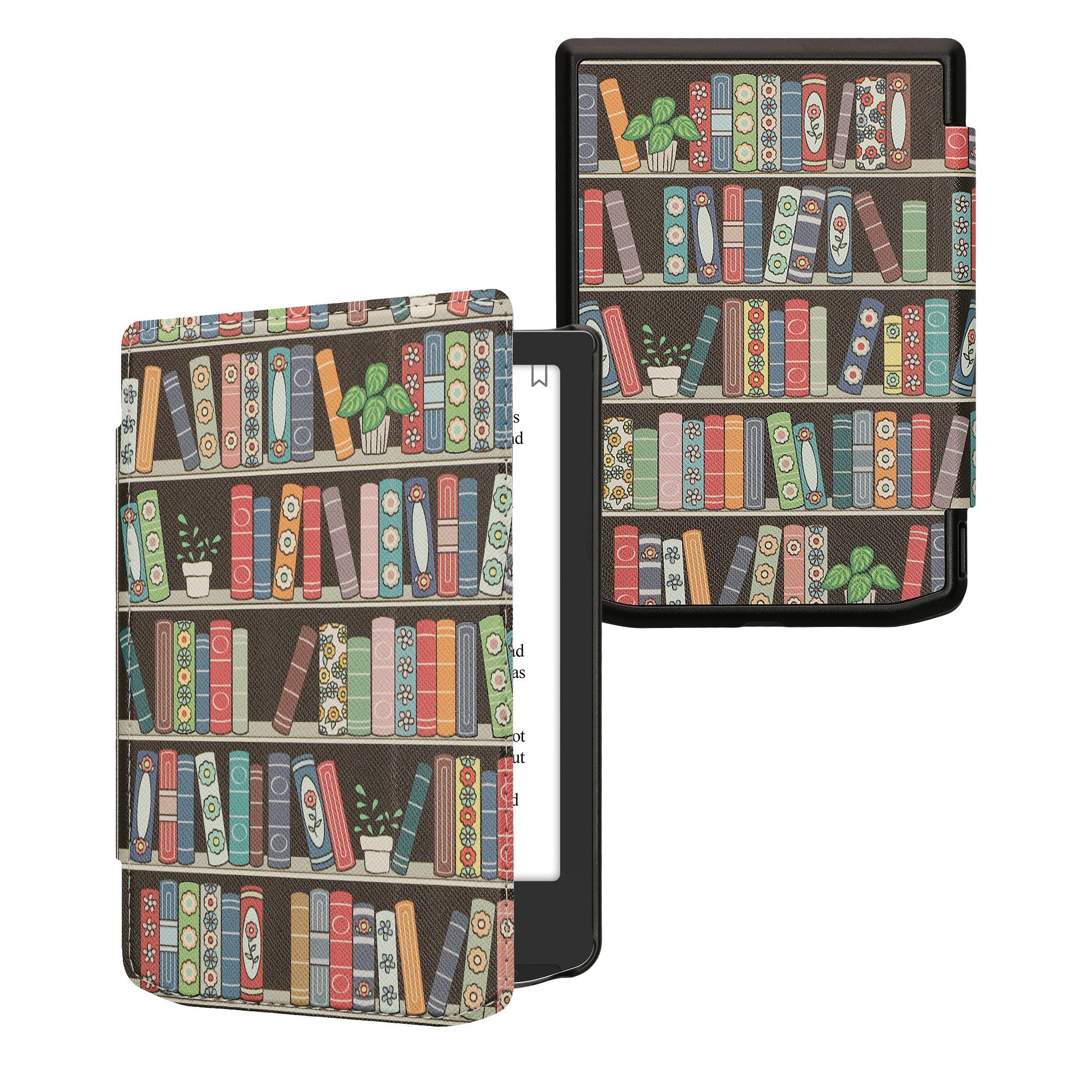 kwmobile E-Reader-Hülle Klapphülle für Pocketbook Verse / Verse Lite / Verse Pro / Color, Hülle eReader