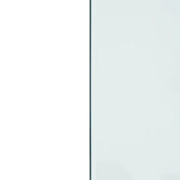vidaXL Tischplatte Kaminofen Glasplatte Rechteckig 100x60 cm (1 St)