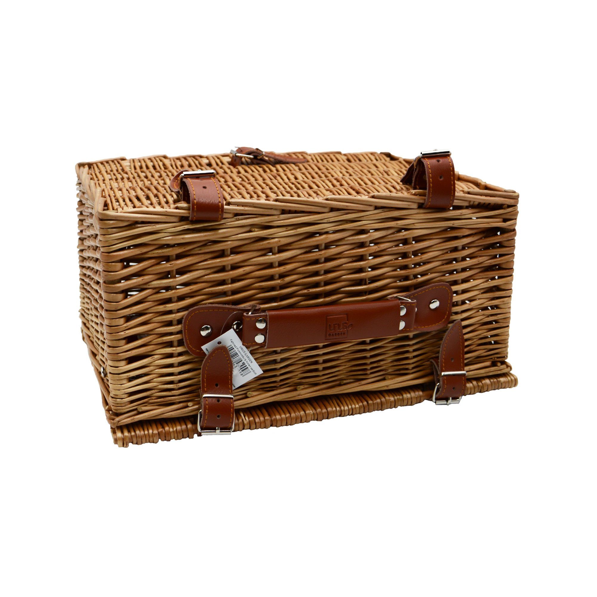 UNUS GARDEN Fahrradkorb Picknickkorb für den Gepäckträger