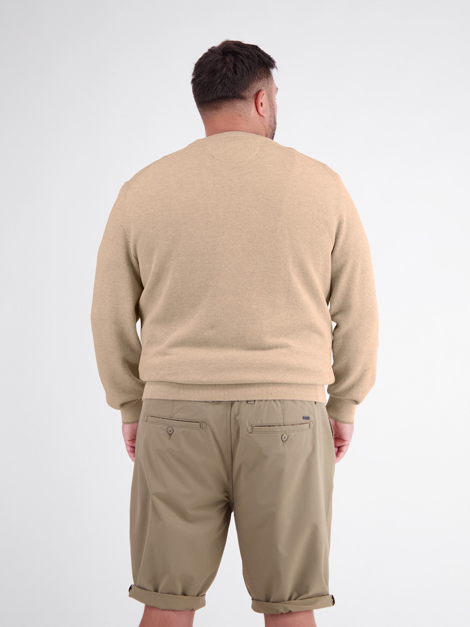 LERROS Sweatshirt Sweatshirt in sportlicher 2-Tone-Optik