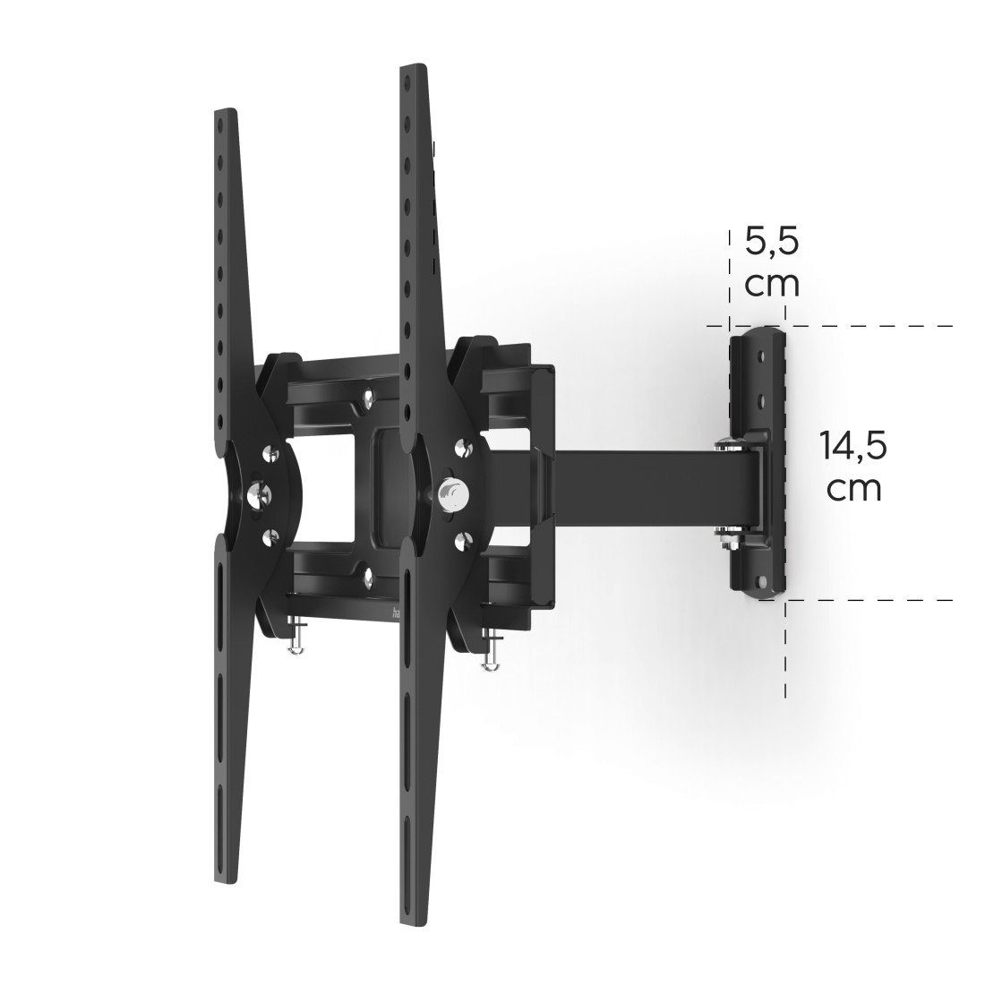 Hama TV-Wandhalterung schwenkbar,vollbeweglich, 81 - 165 cm (32"- 65), 43", 50", 55", (bis 65 Zoll)