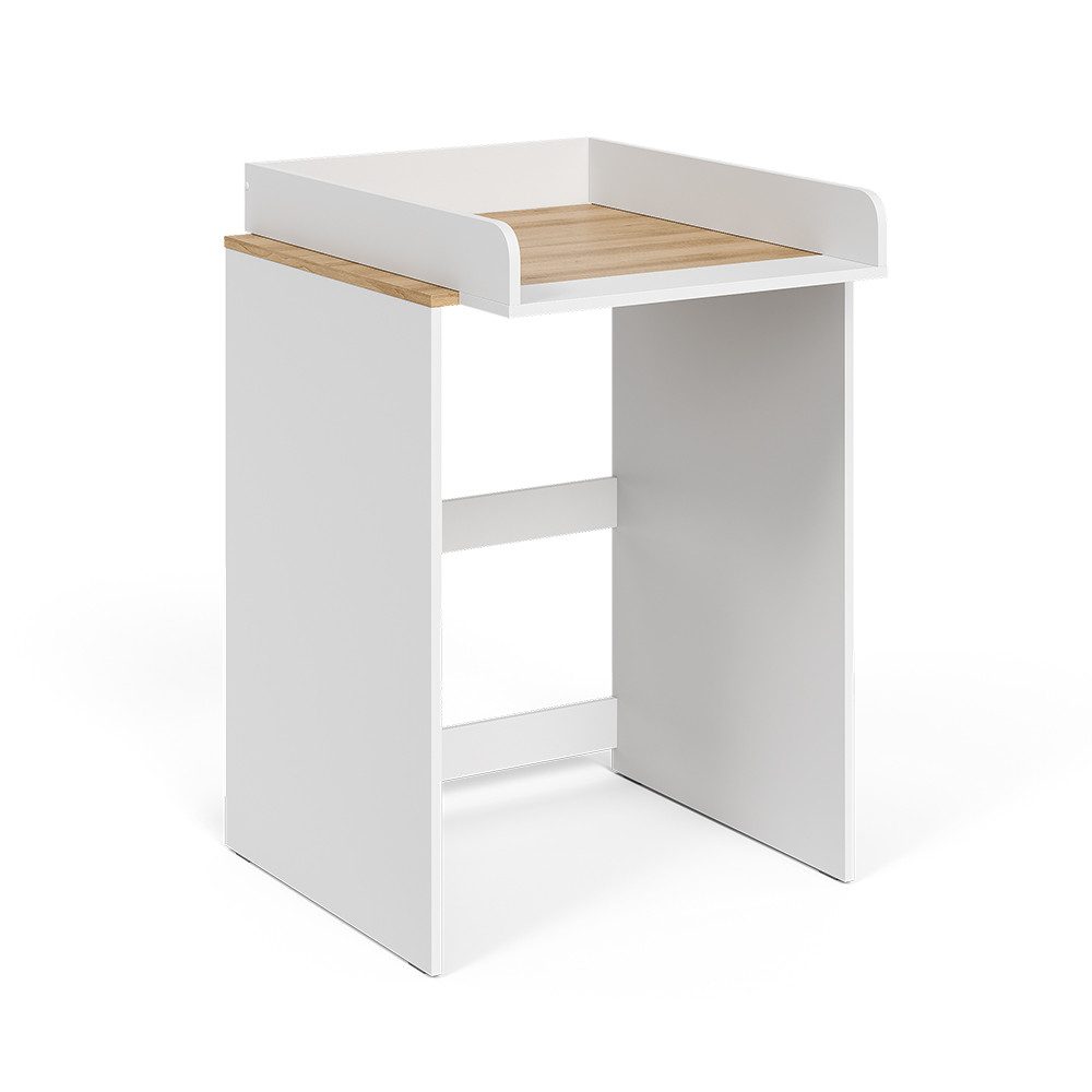 Vicco Waschmaschinenumbauschrank Viktor, Weiß/Artisan, 68 x 88.2 cm 2 Teile günstig online kaufen