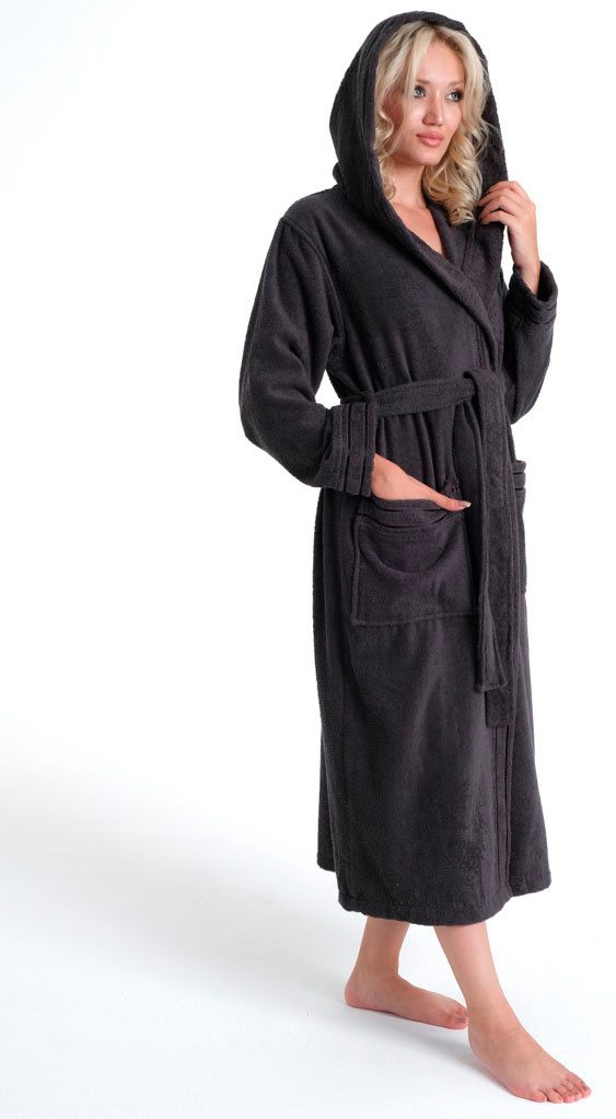 Bruno Banani Damenbademantel Clement, ideal für günstig online kaufen