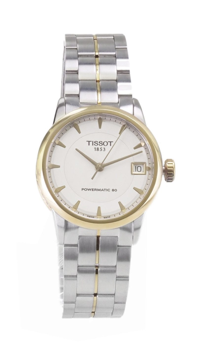 Tissot Automatikuhr Tissot Damen Automatik Uhr Classic Dream Powermatic 80 T0862072226100, (Gold)