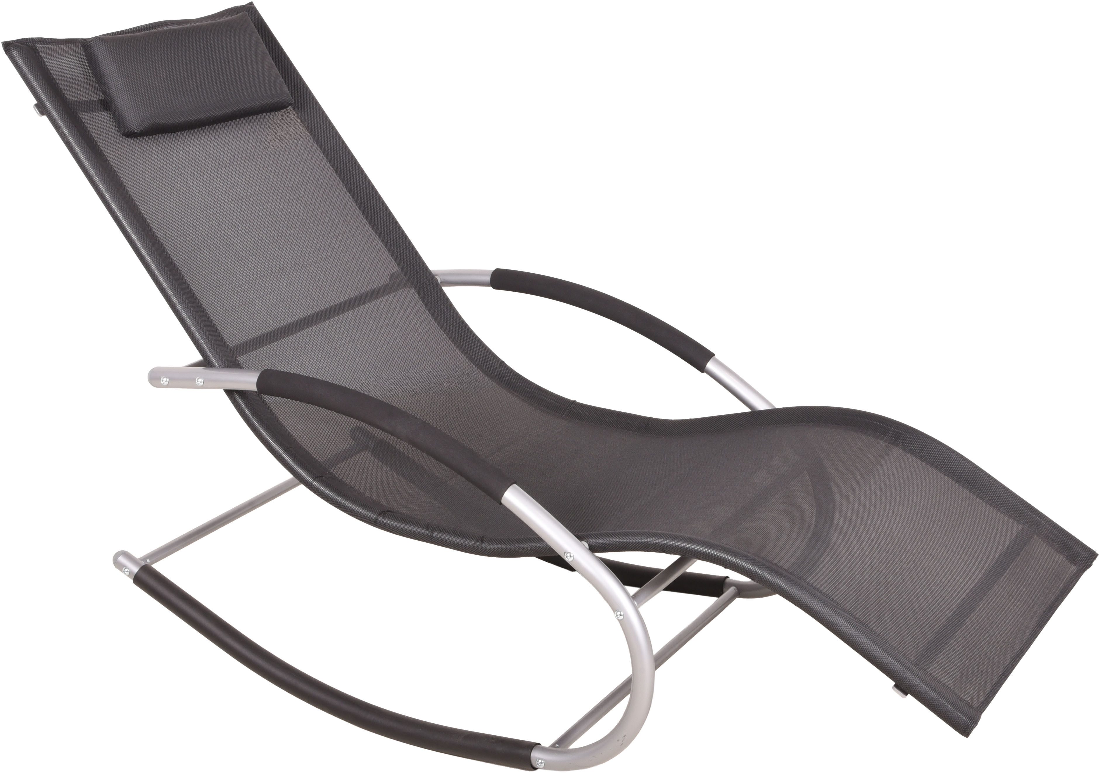 Garden Pleasure Gartenliege NAXOS, TOPSELLER!, Gartenliege, Schaukelliege, OTTOs Choice, Belastbarkeit bis 120 kg, robust, stabil