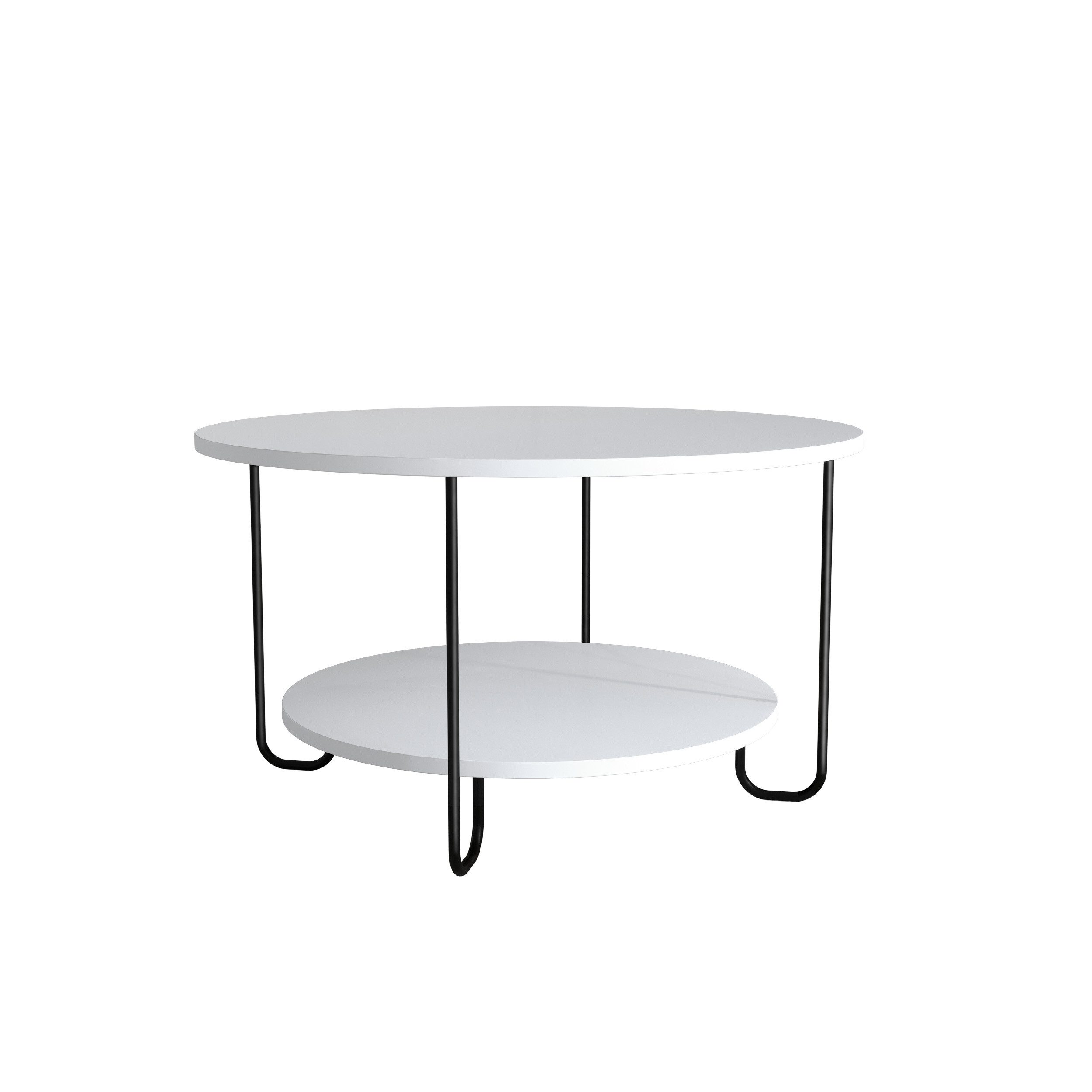 Decortie Couchtisch Corro, Moderner Couchtisch, Mehrzweck, 80 x 80 x 45 cm