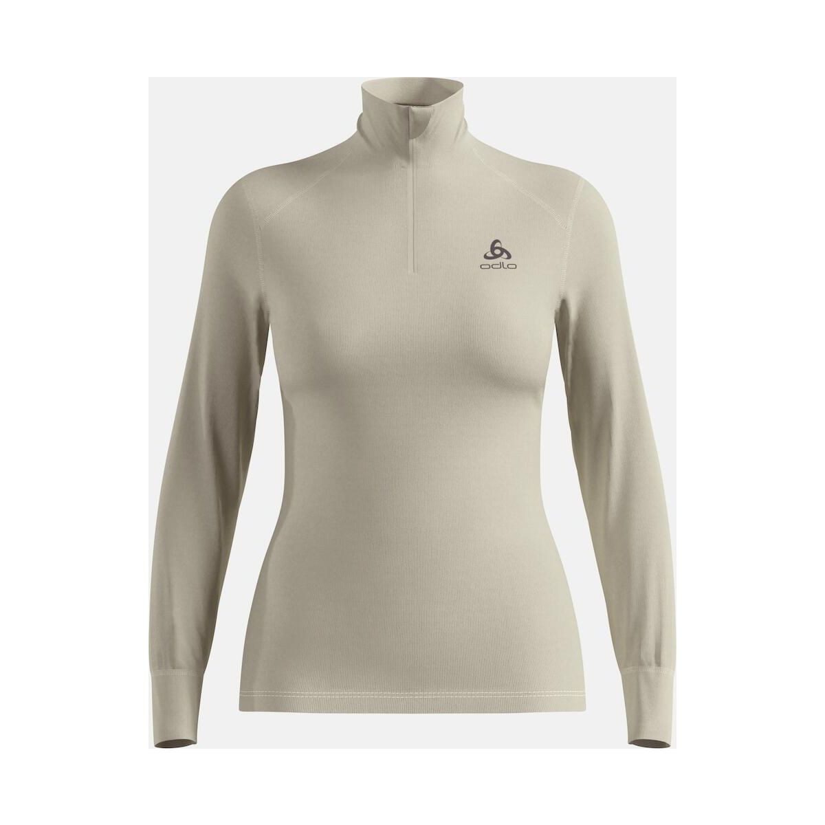 Odlo Layershirt Active Warm Hochwertiger Base Layer für Damen mit schnelltrocknendem Material