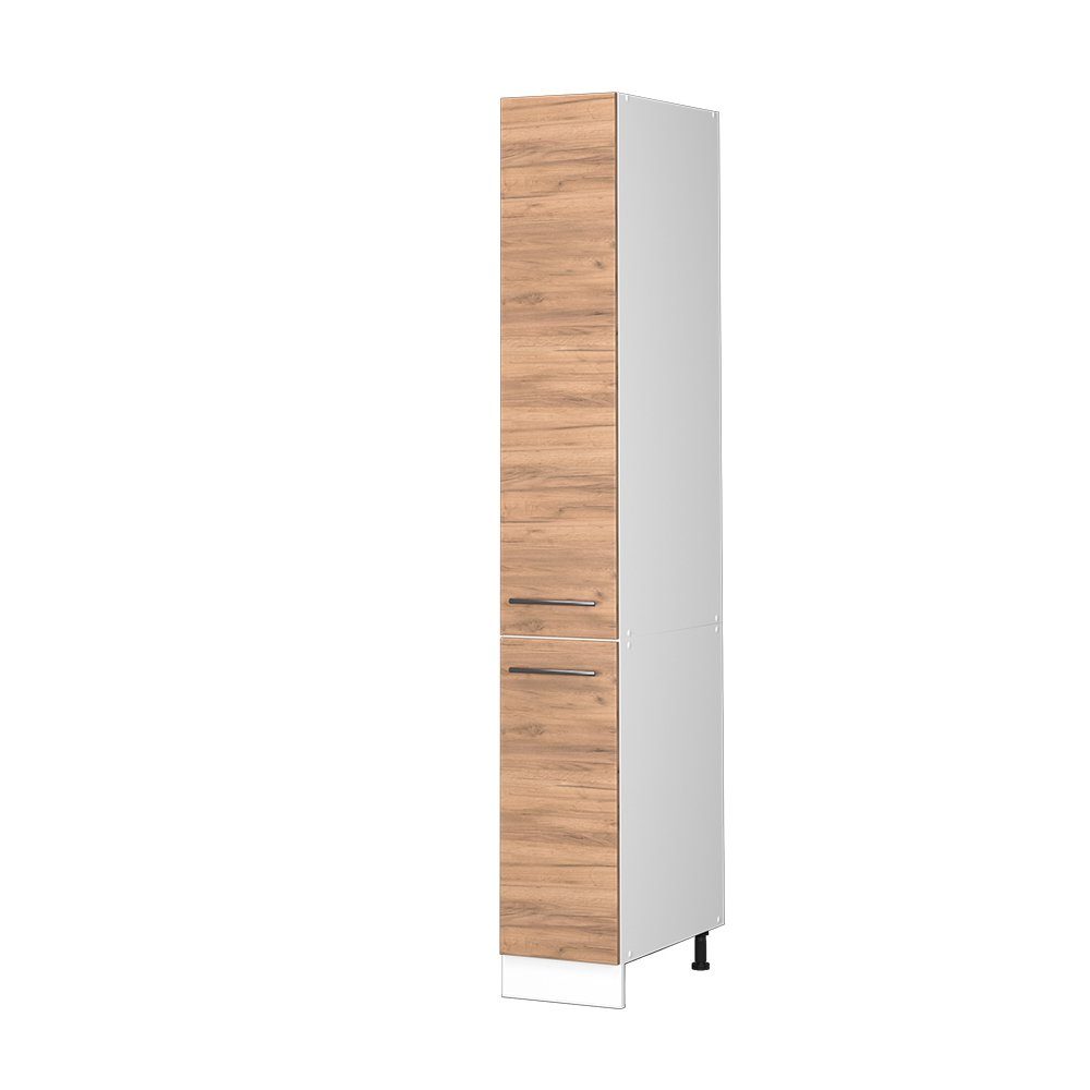 Vicco Hochschrank Fame-Line, Goldkraft Eiche/Weiß, 30 günstig online kaufen
